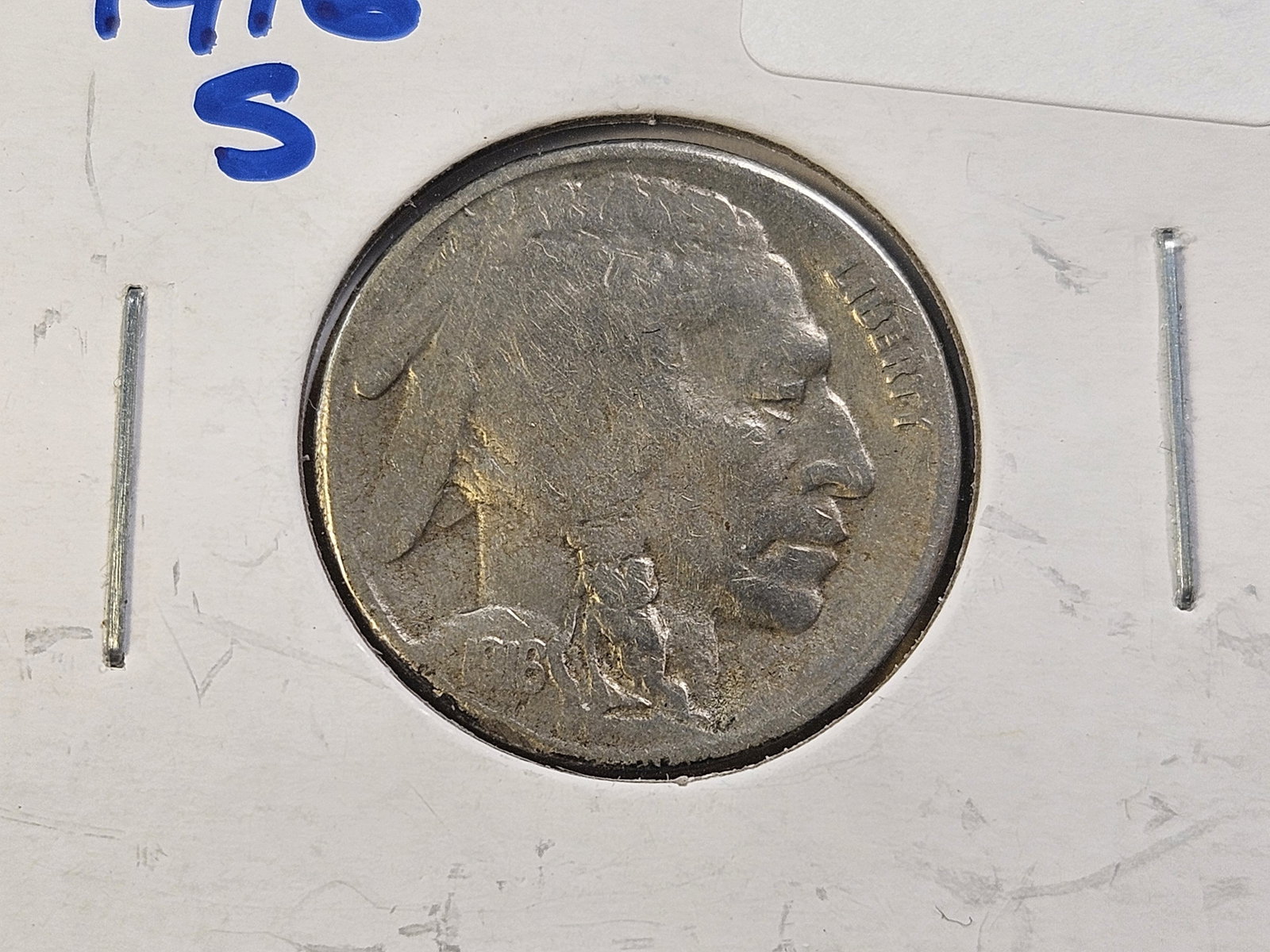 Four Circulated Buffalo Nickels - 2