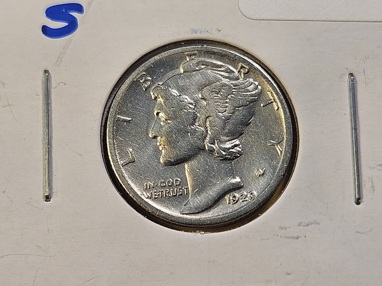 Four Mixed Mercury Silver Dimes - 2