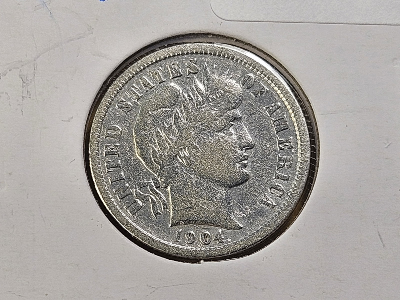 Three Circulated Barber Silver Dimes - 2