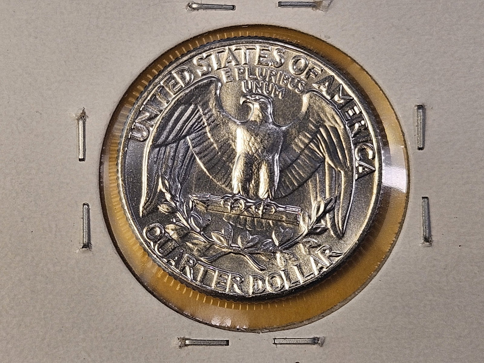 Four Brilliant Uncirculated Washington Silver Quarters - 7