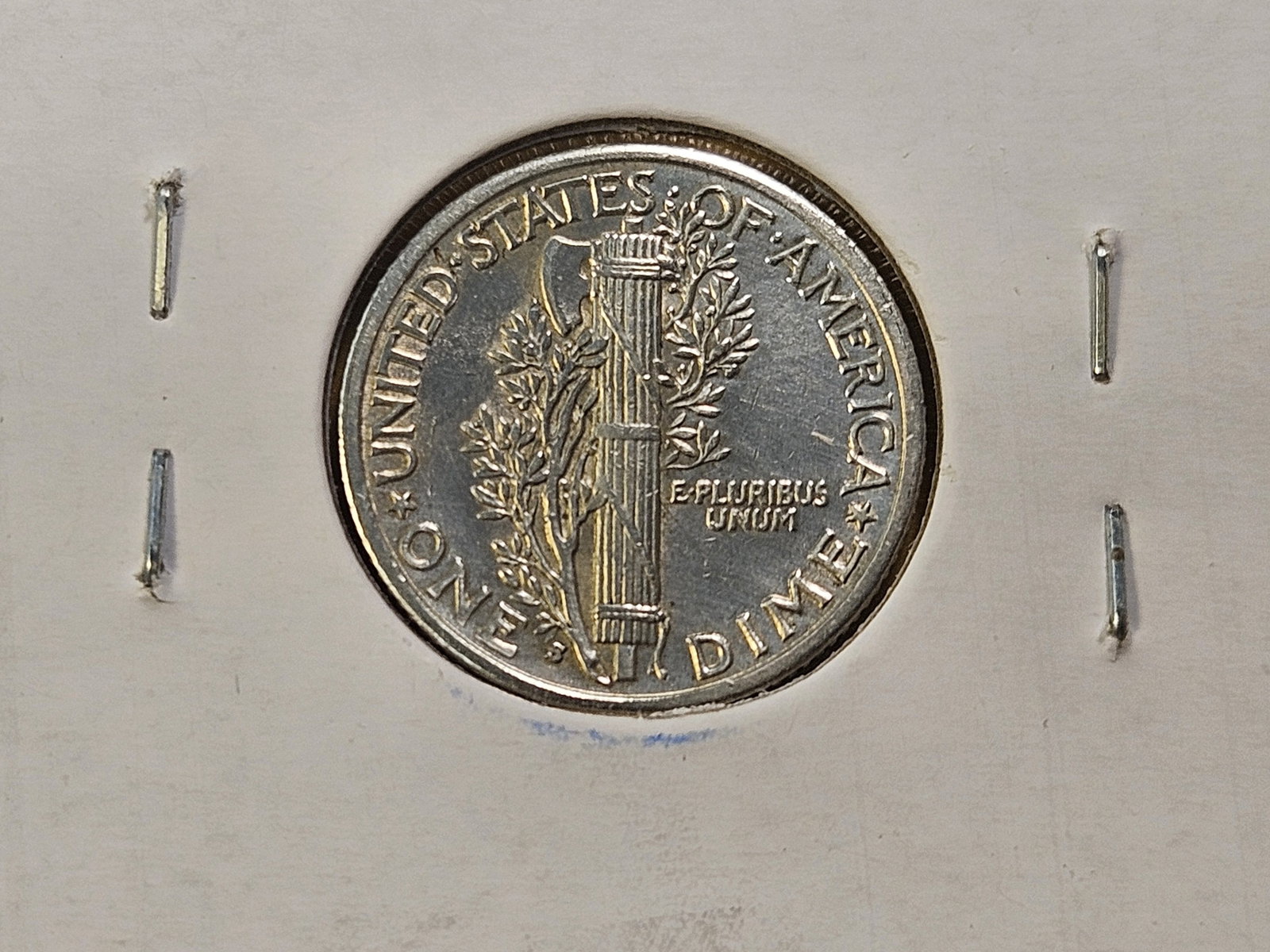 Five About Uncirculated to Brilliant Uncirculated Mercury Silver Dimes - 10