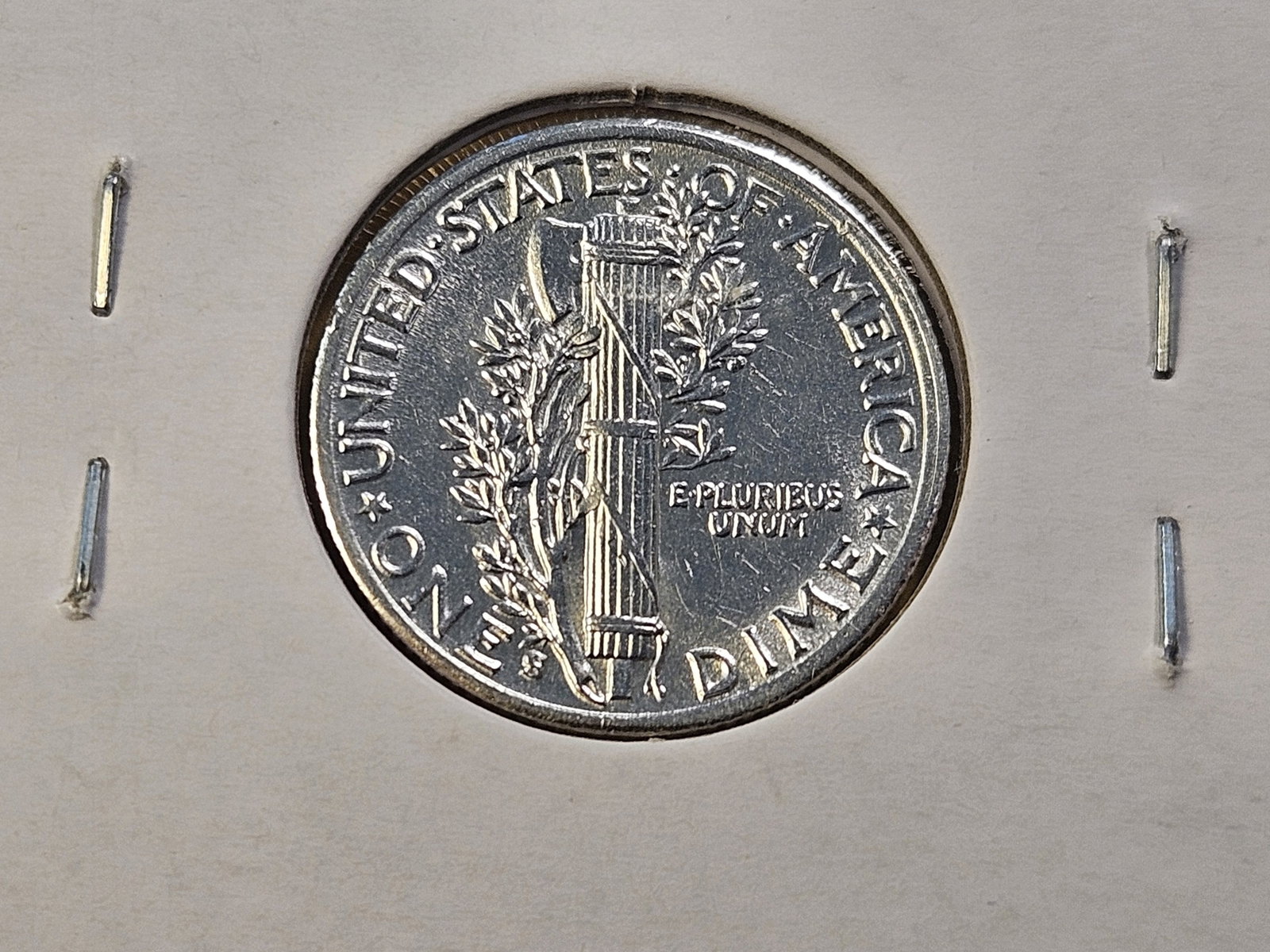 Five About Uncirculated to Brilliant Uncirculated Mercury Silver Dimes - 11