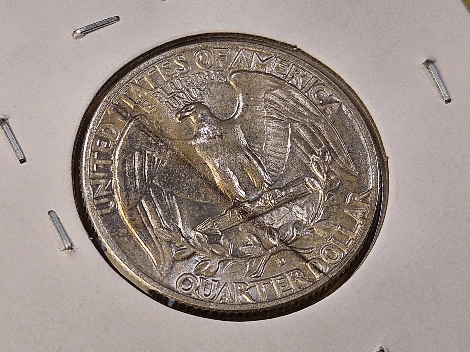 Better Grade 1954-D Washington Silver Quarter - 7