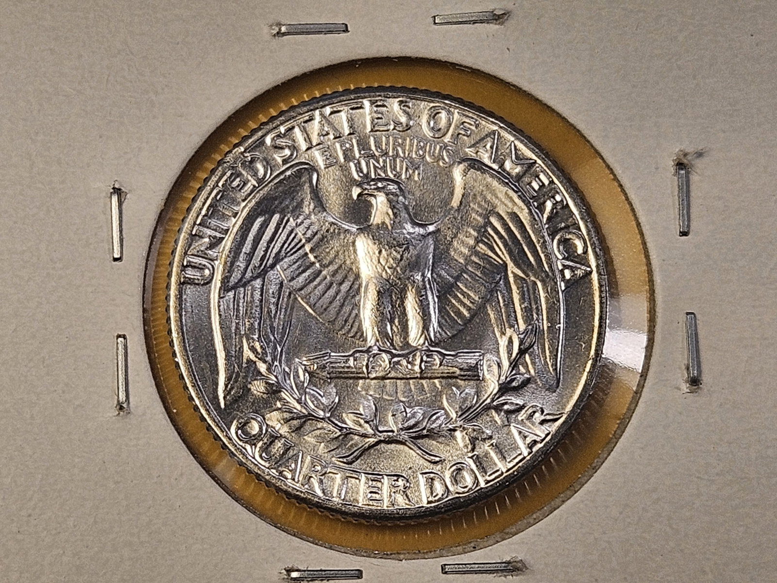 Four Brilliant Uncirculated Washington Silver Quarters - 7