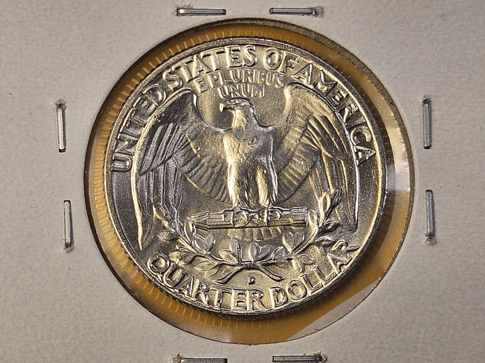 Four Brilliant Uncirculated Washington Silver Quarters - 7