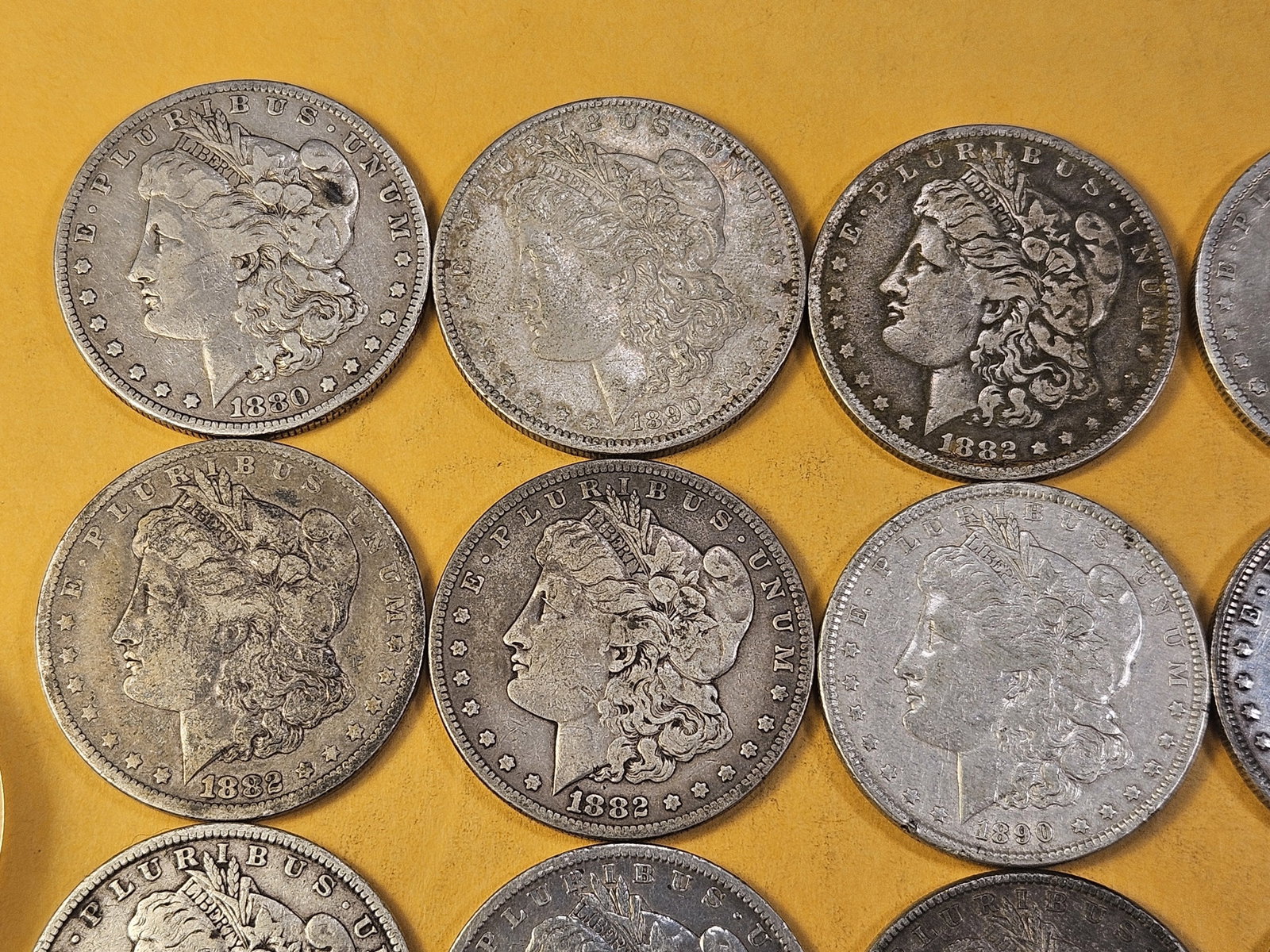 **FULL ROLL** Twenty Mixed Morgan Silver Dollars - 2