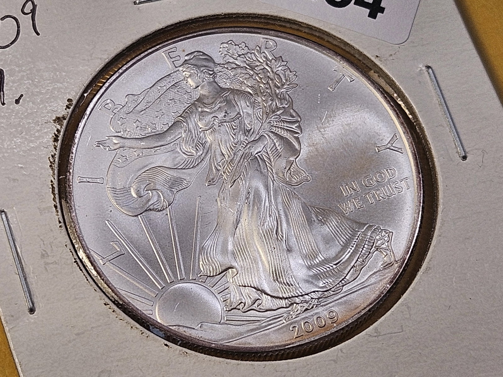 GEM Brilliant Uncirculated 2009 American Silver Eagle - 2