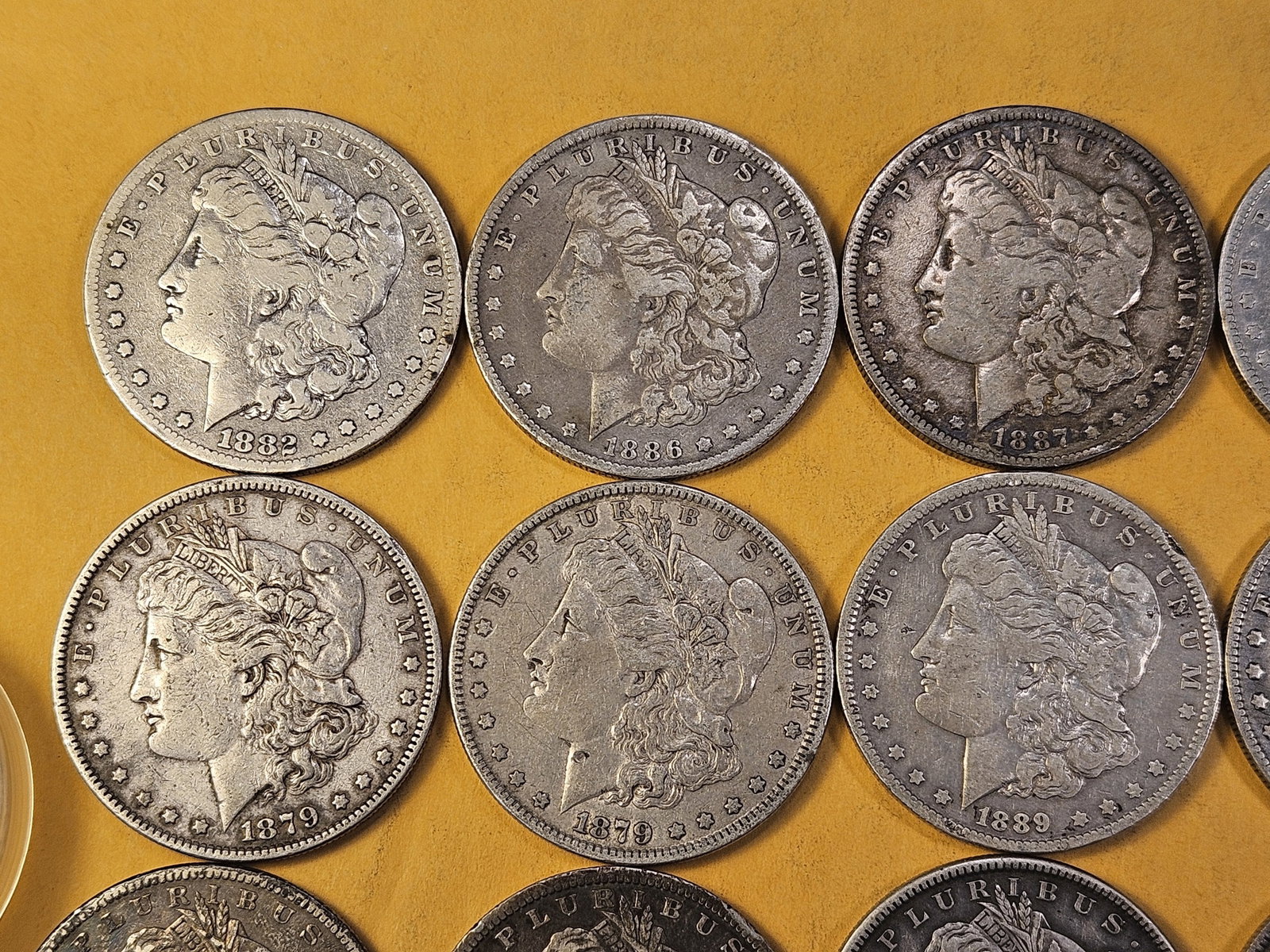 **FULL ROLL** Twenty Mixed Morgan Silver Dollars - 2