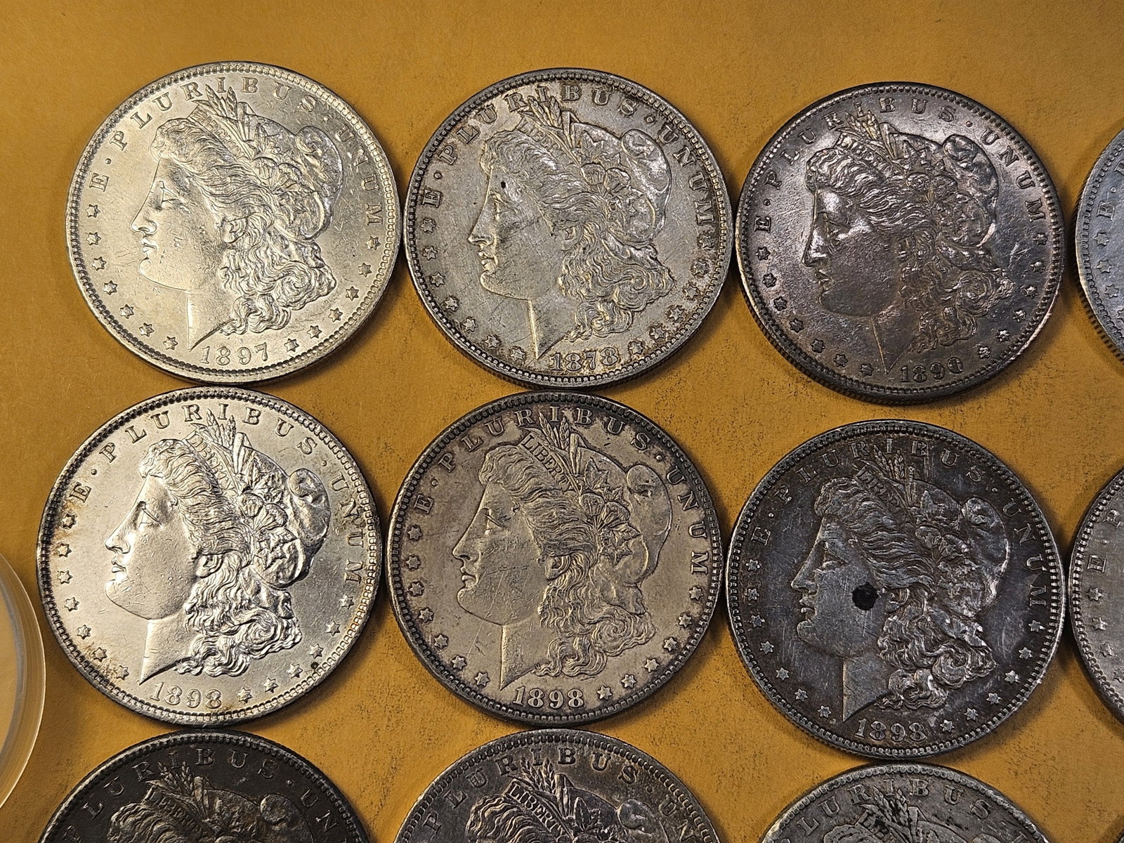 **FULL ROLL** Twenty Mixed Morgan Silver Dollars - 2