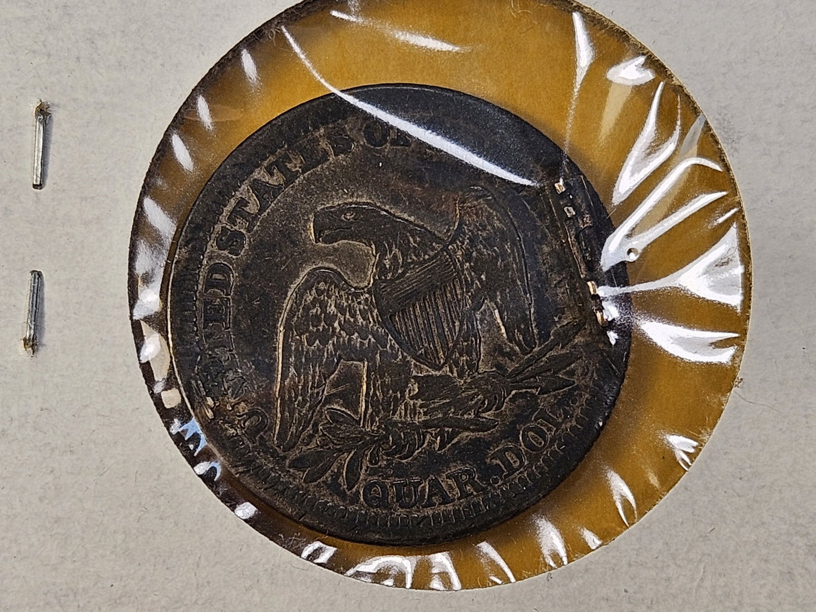 Two US Silver Coin Love Tokens - 6