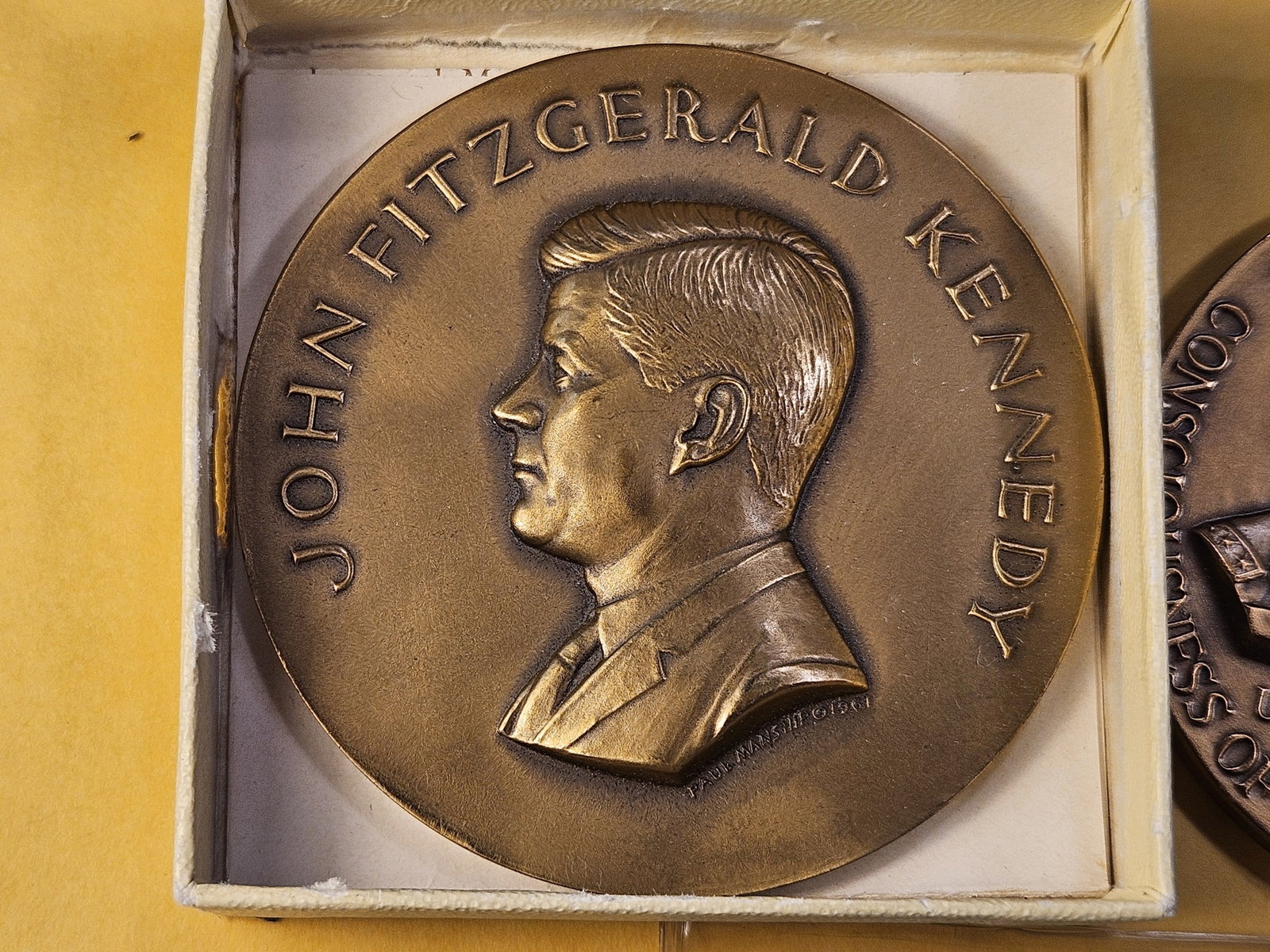 Three Large Size Bronze Medals - 2