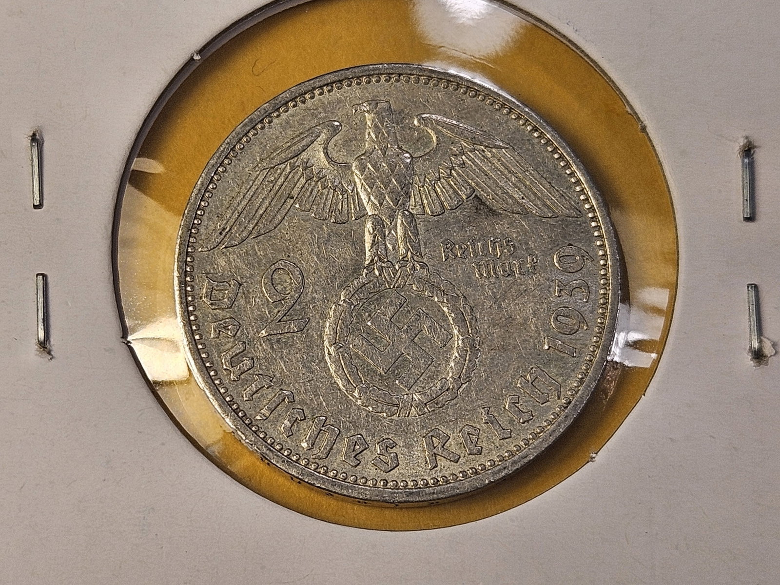 Three Silver German Coins and a Silver Chinese Coin - 7