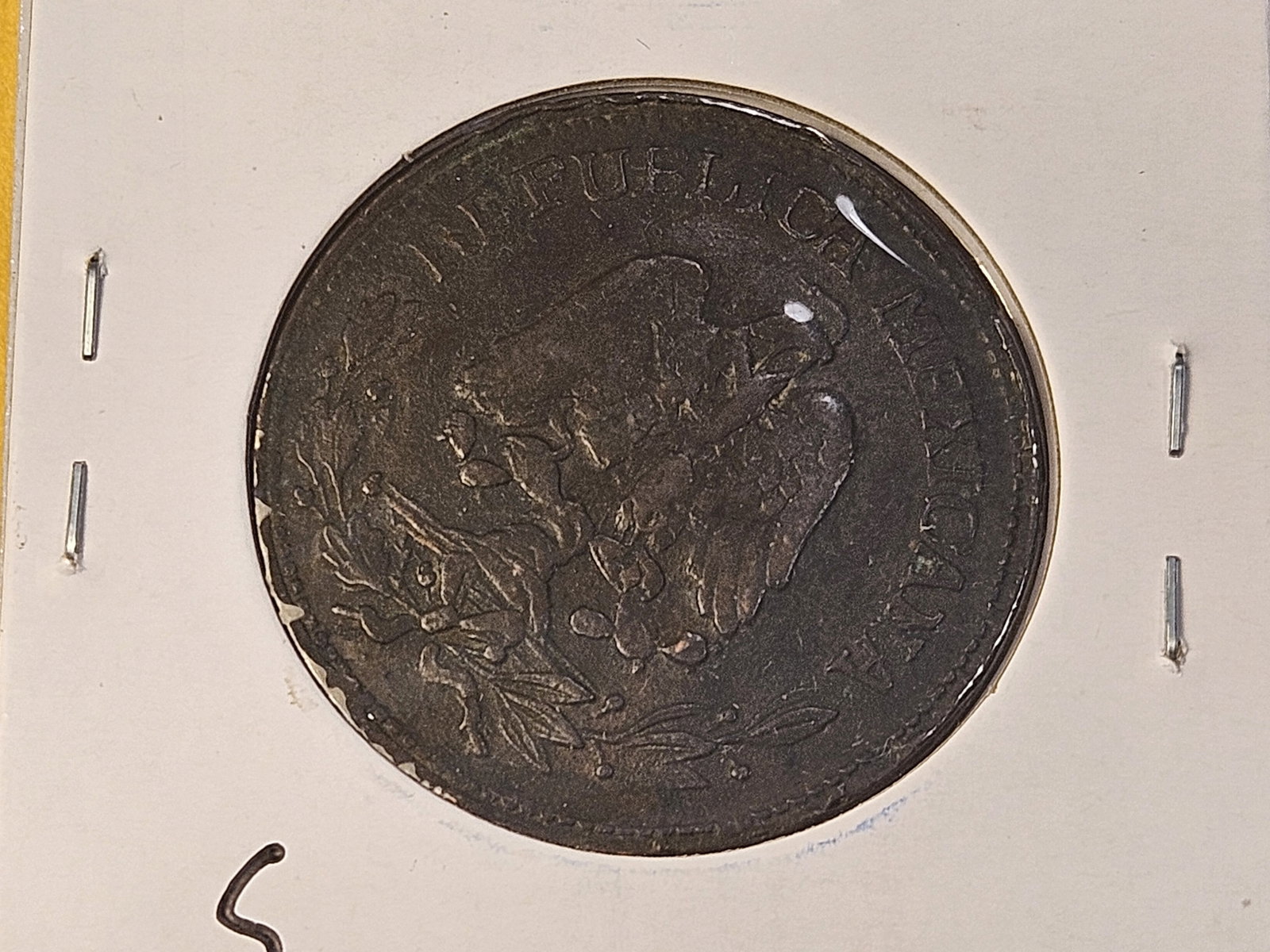 Four Mixed Mexican Coins, two are Silver - 7