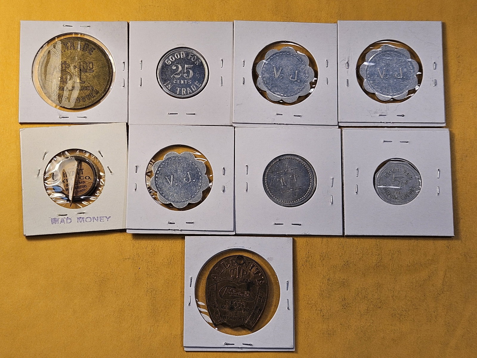 Nine Mixed Tokens - 7