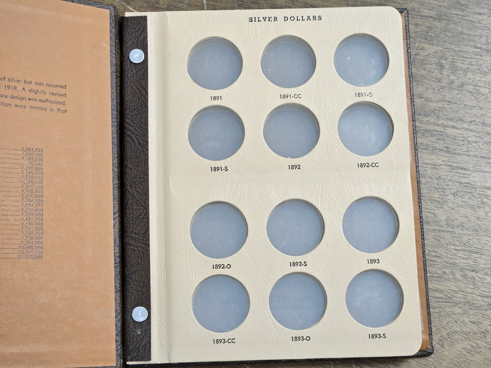 Two Lightly Used Empty Dansco Albums - 2