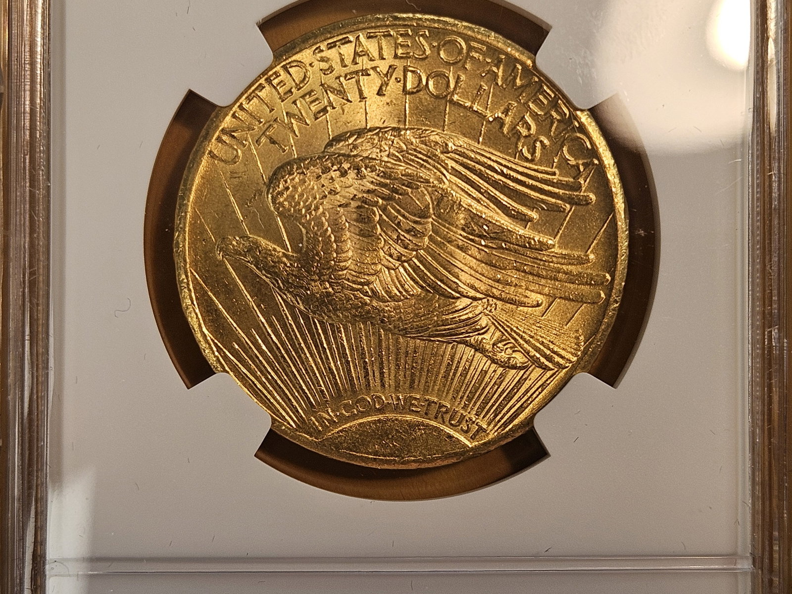 GOLD! NGC 1928 Saint Gaudens Gold Twenty Dollars in Mint State 63 - 4