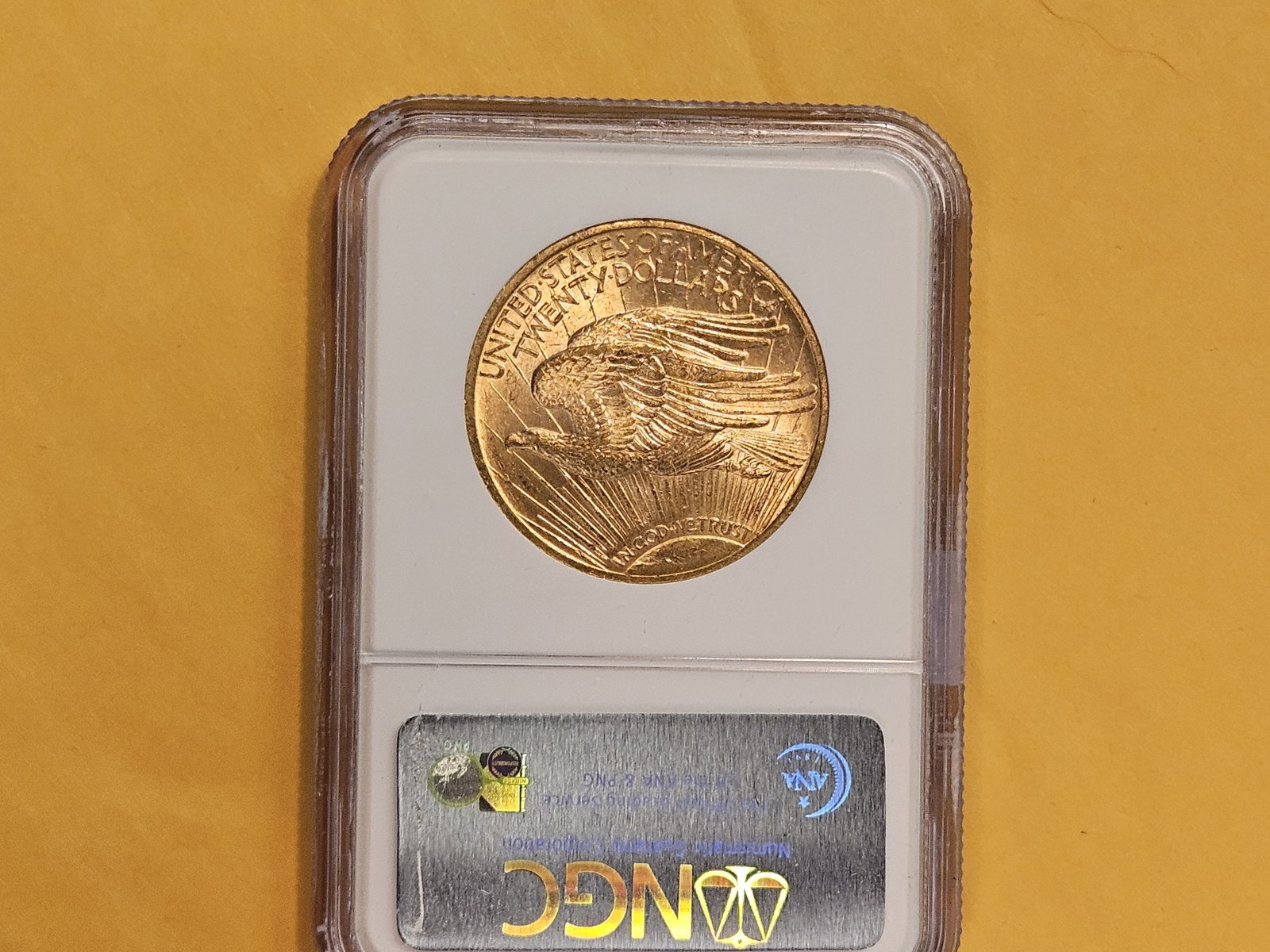 GOLD! NGC 1922 Saint Gaudens Gold Twenty Dollars in Mint State 63 - 3
