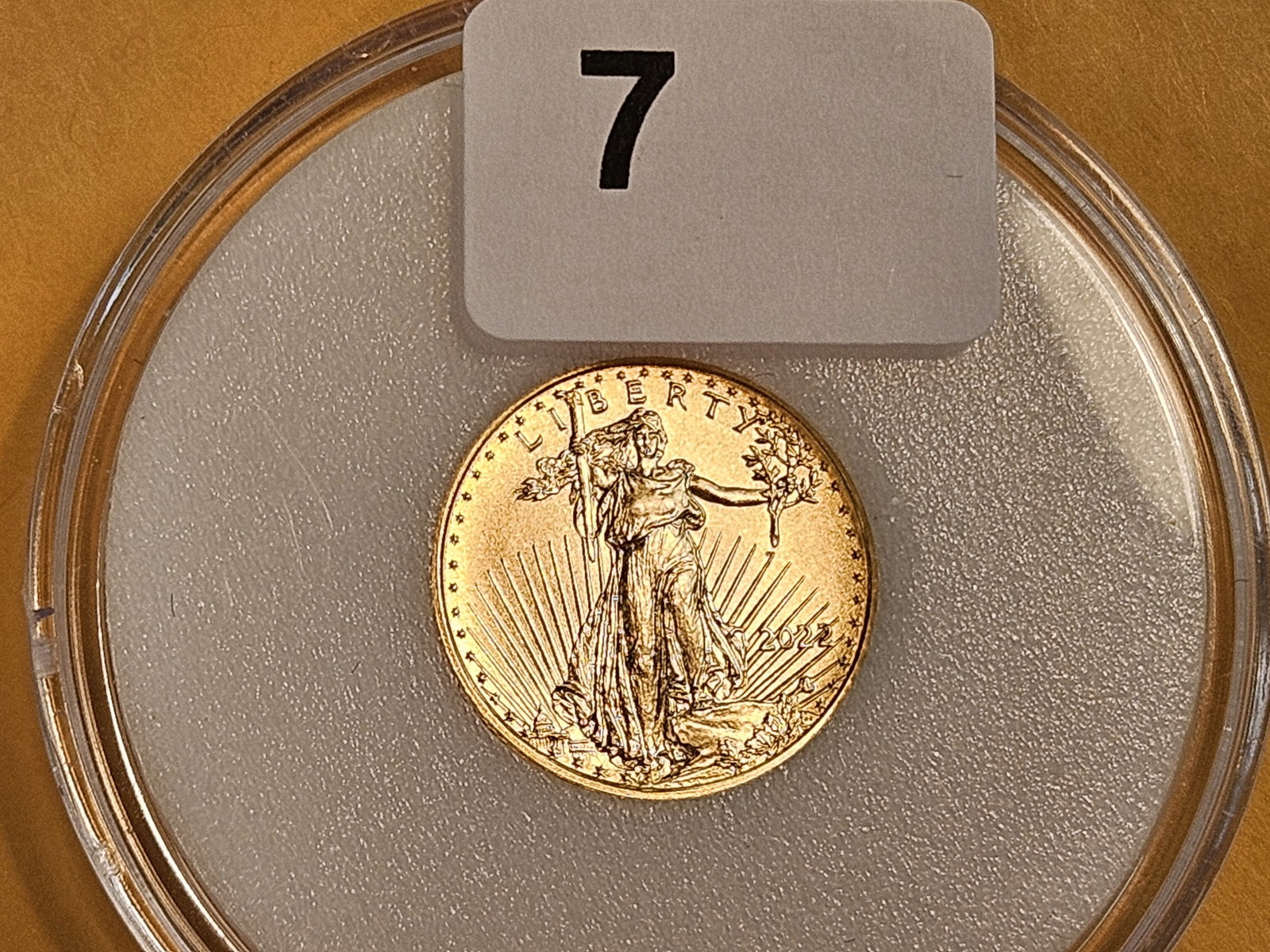 GOLD! GEM 2022 Five Dollar American Gold Eagle - 2