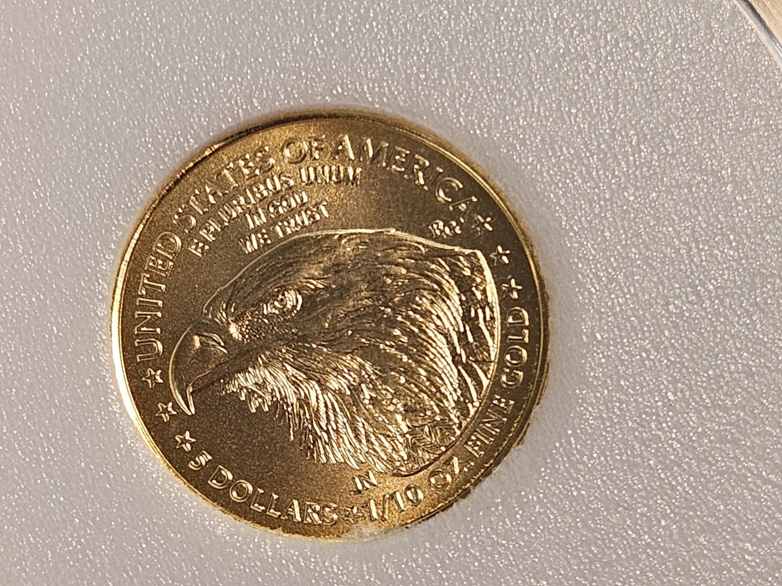 GOLD! GEM 2022 Five Dollar American Gold Eagle - 3