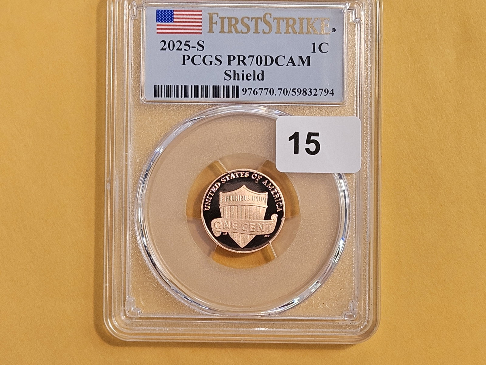 PERFECT! PCGS 2025-S Lincoln Cent in Proof 70 Deep Cameo - 2