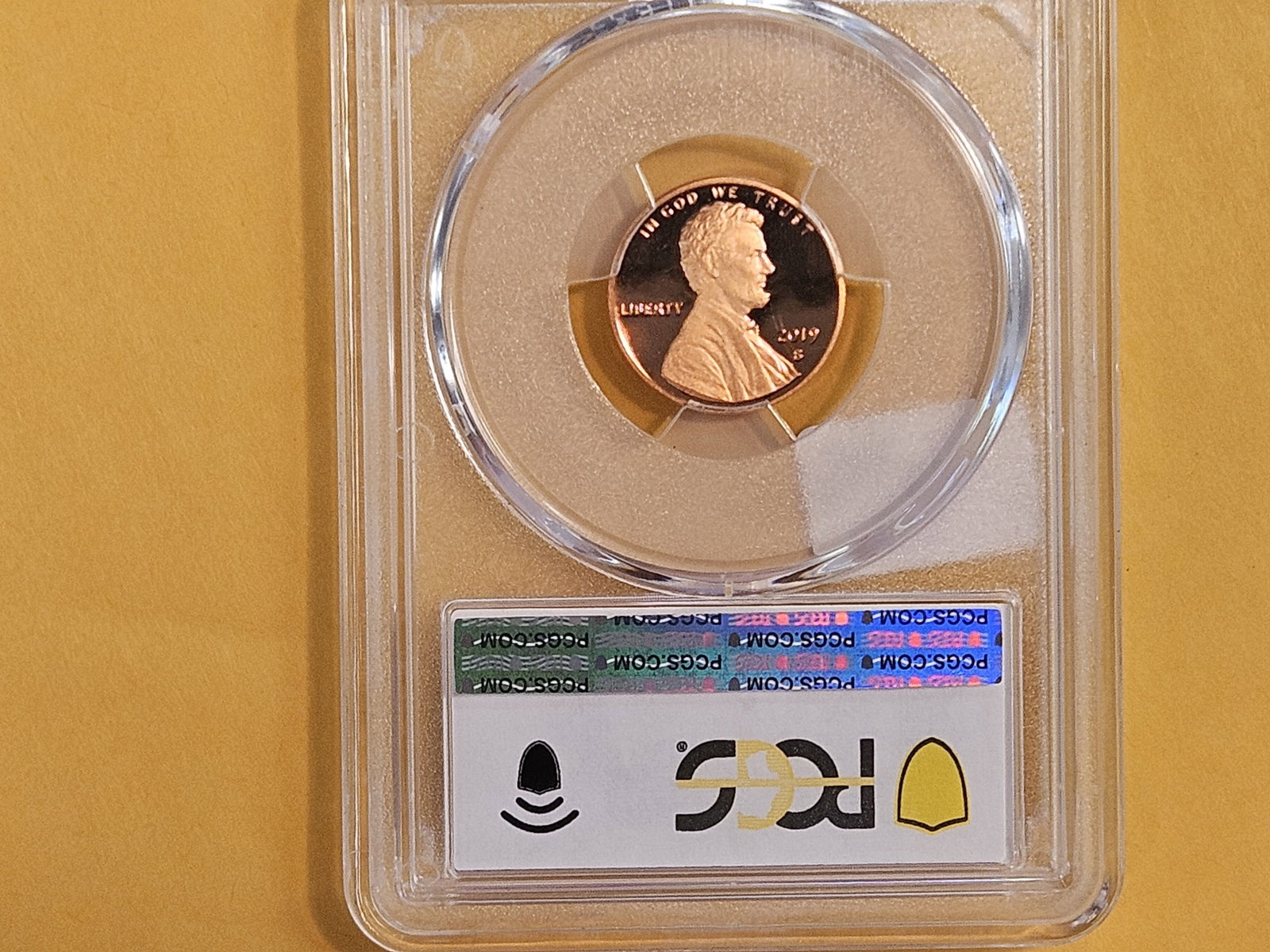 PCGS 2019-S Lincoln Cent in Proof 69 RED Deep Cameo - 3