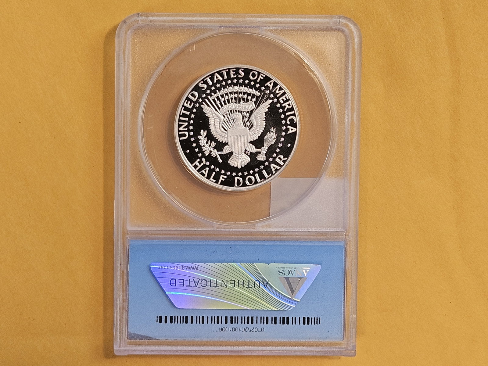 PERFECT! ANACS 2019-S Silver Kennedy Half Dollar in Proof 70 Deep Cameo - 3