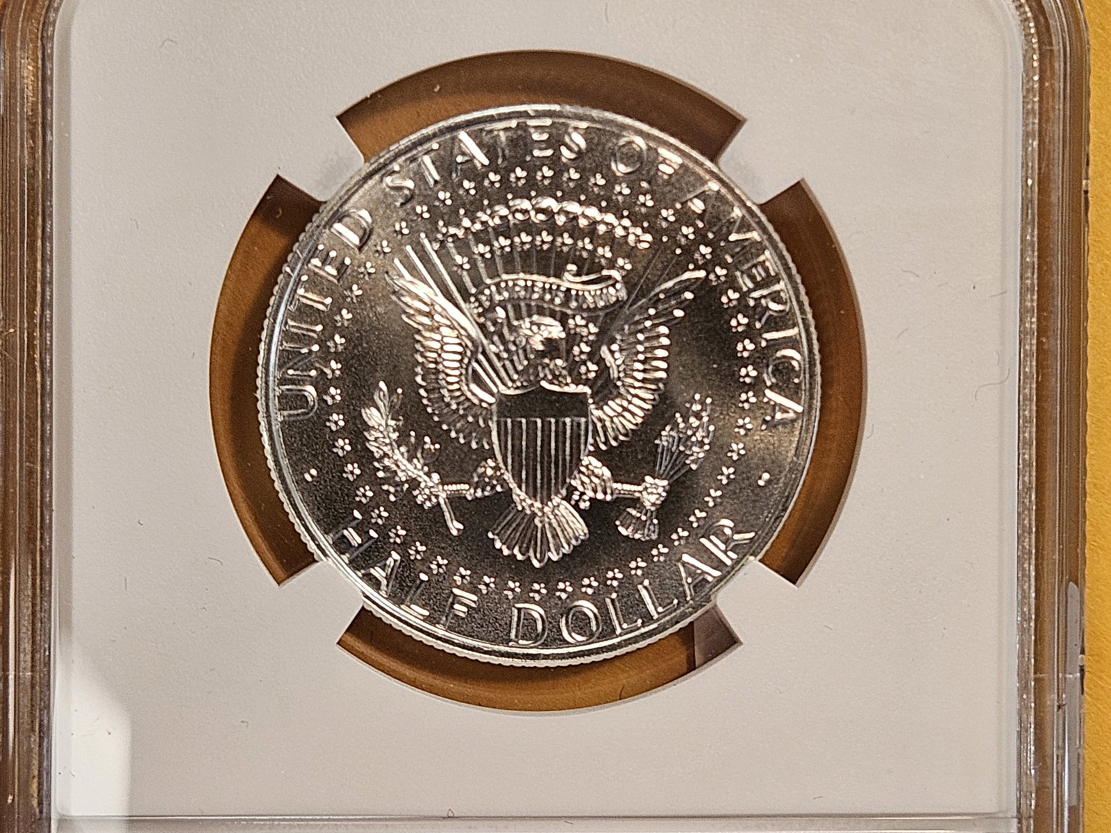 PERFECT! NGC 2014-D Silver Kennedy Half Dollar in Specimen 70 - 4