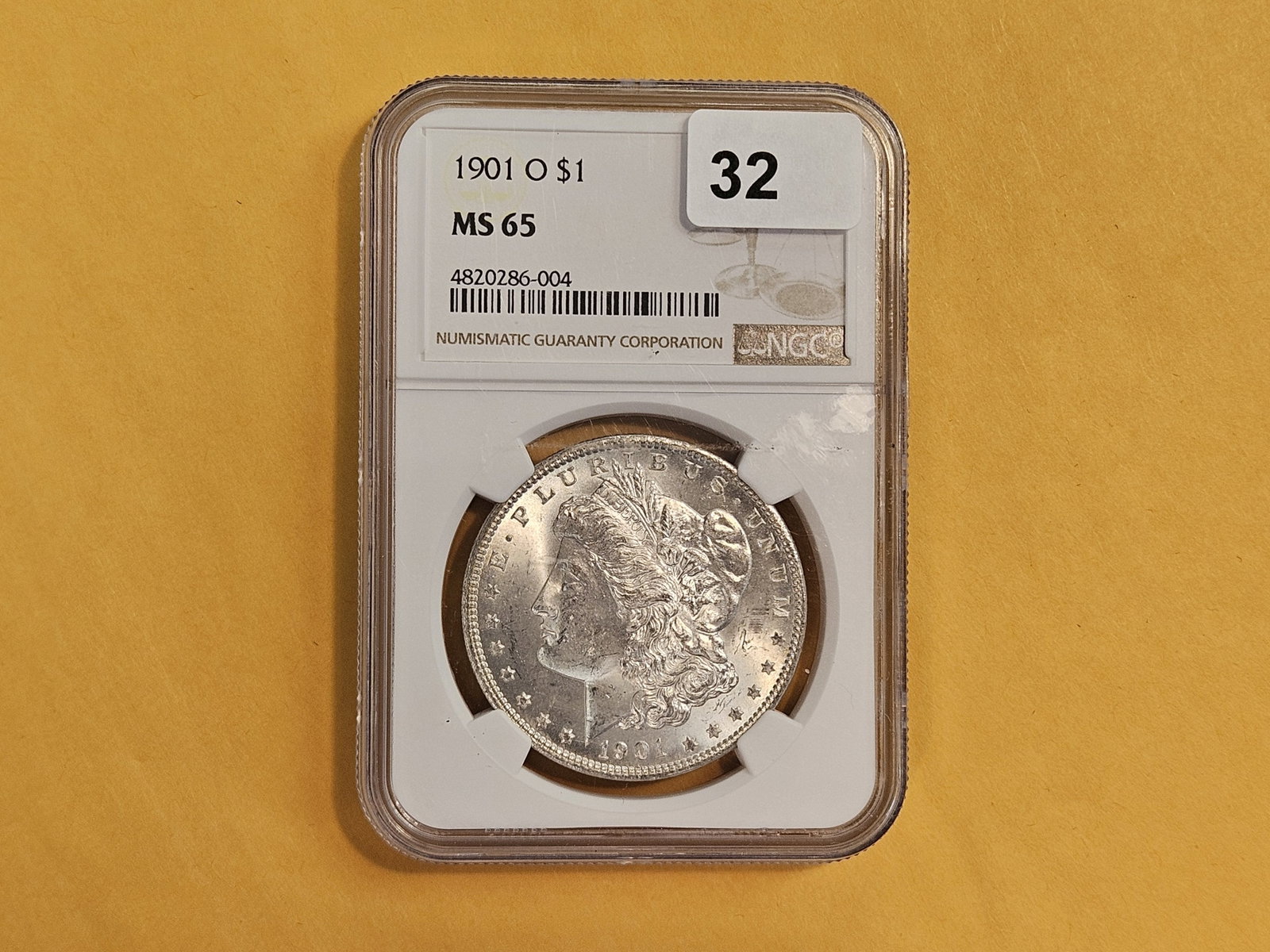 GEM! NGC 1901-O Morgan Dollar in Mint State 65 - 2