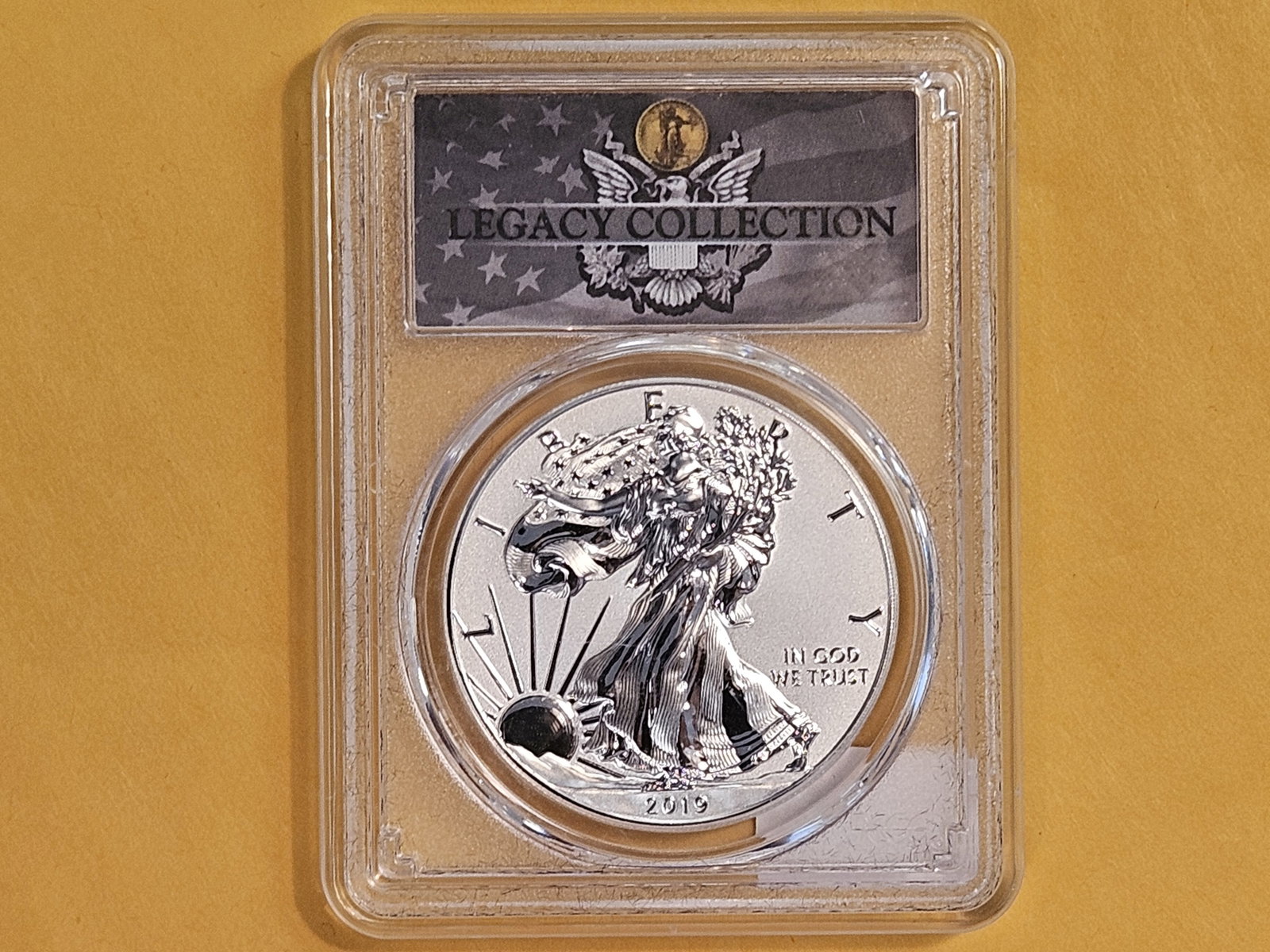 PERFECT! PCGS 2019-W American Silver Eagle in Proof 70 - 3