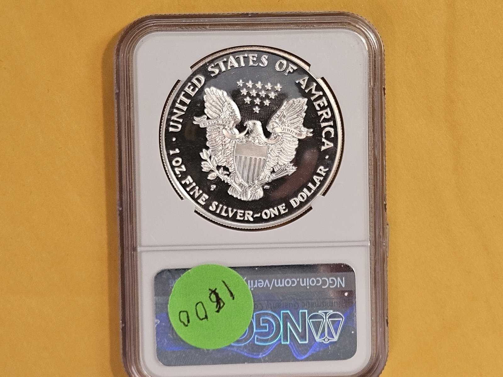 Perfect! Semi-Key NGC 1994-P American Silver Eagle in Proof 70 Ultra Cameo - 3
