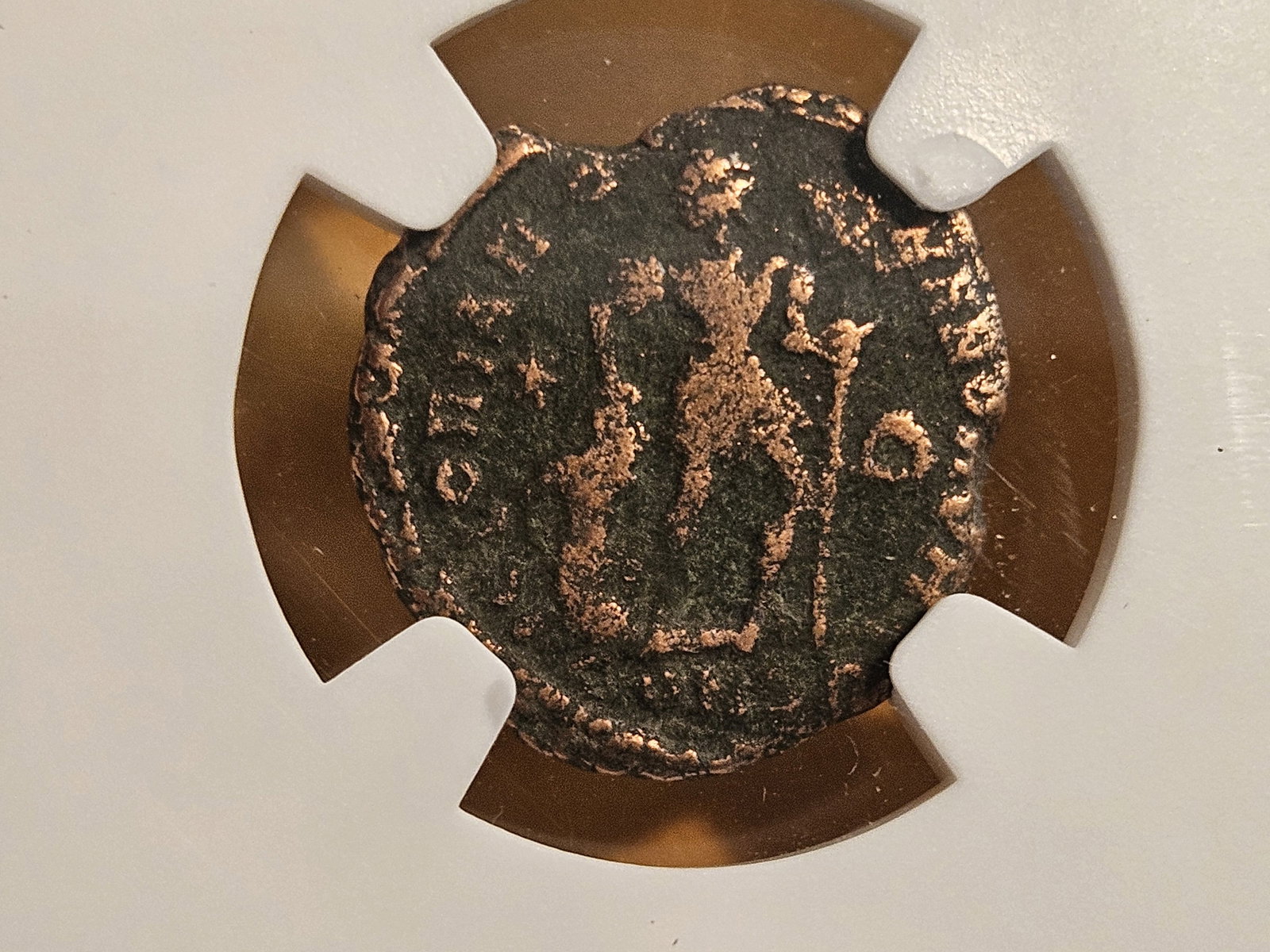ANCIENT! NGC Eastern Roman Empire AE 3 Nummus - 4
