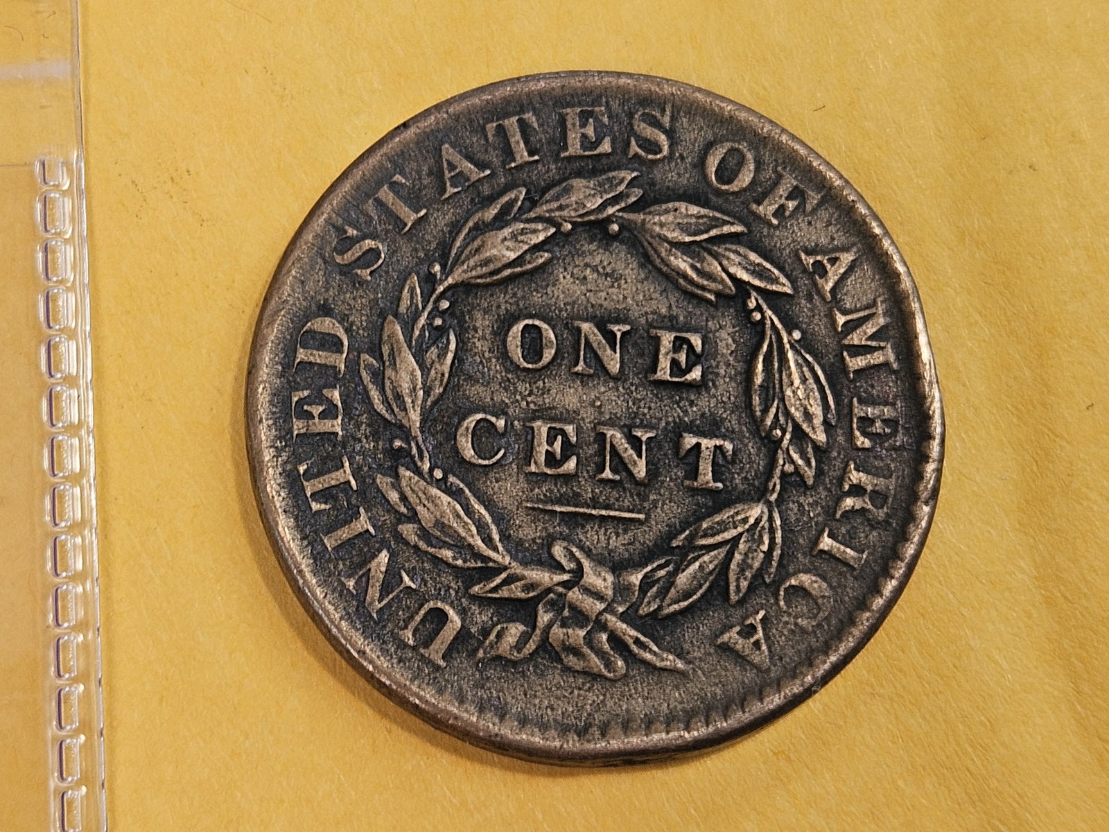 1832 Coronet Head Large Cent in Extra Fine - details - 3