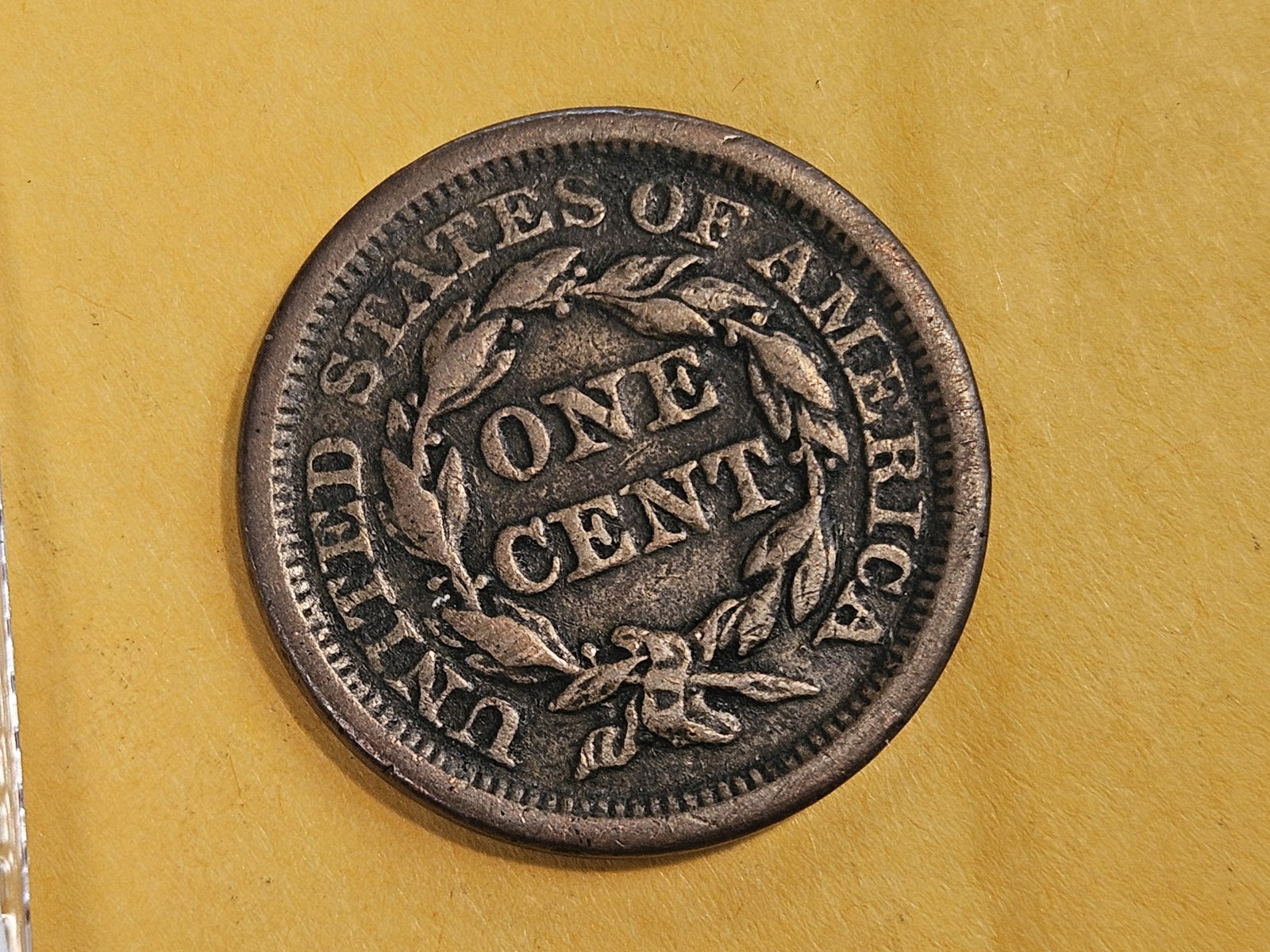 Variety! 1855 Braided Hair Large Cent in Fine - 3