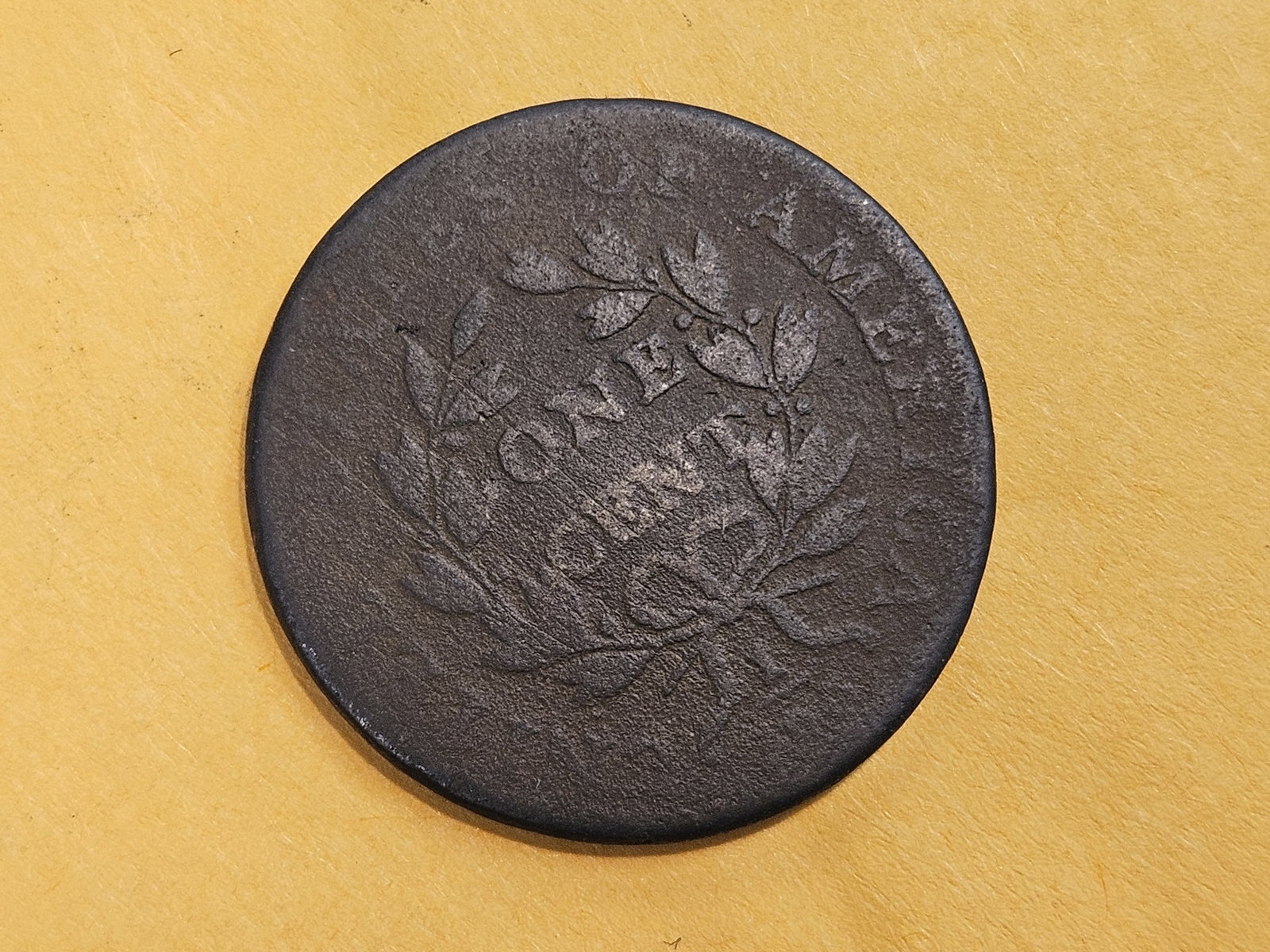 1798 Draped Bust Large Cent in Good - details - 3