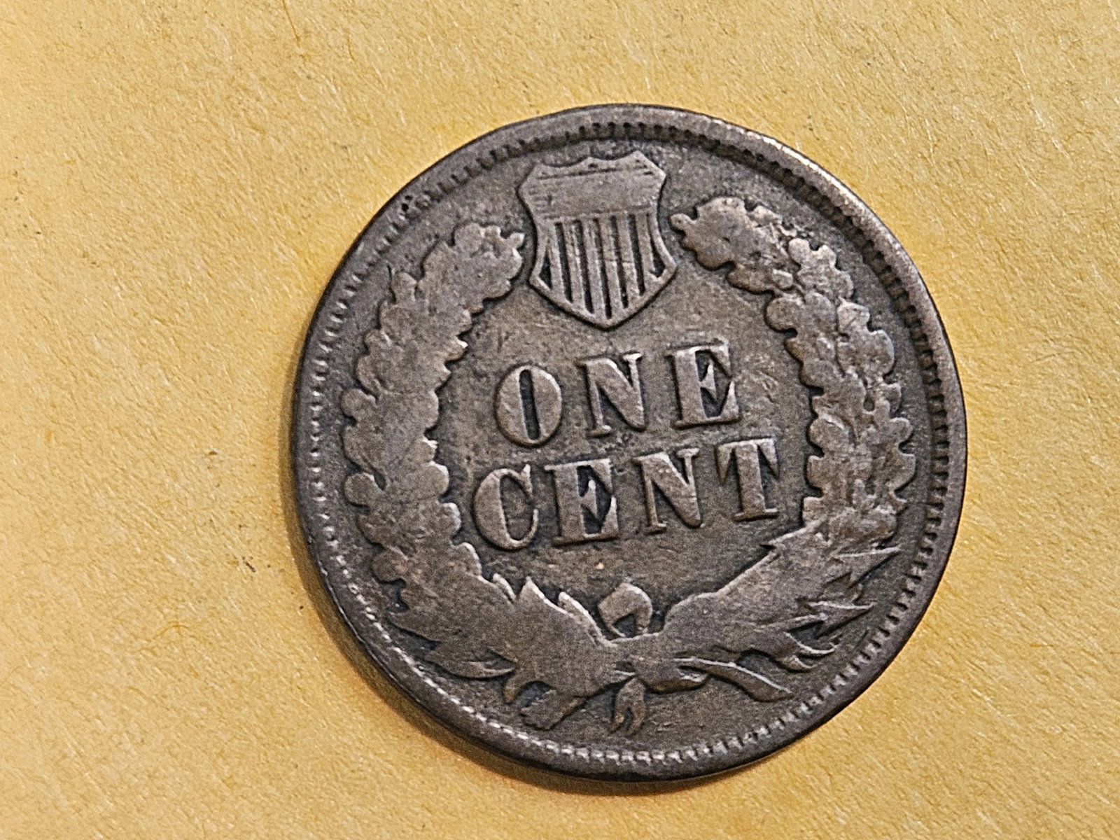 Better Date 1873 Indian Cent in Very Good - 3