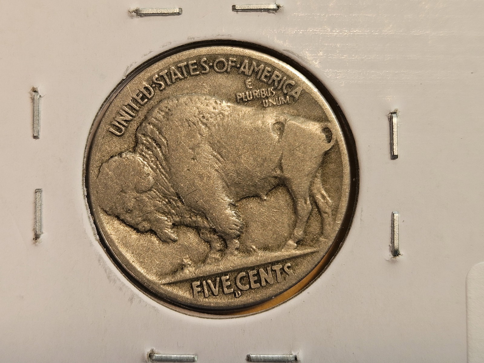 Semi-Key 1914-D Buffalo Nickel in Very Good - 3