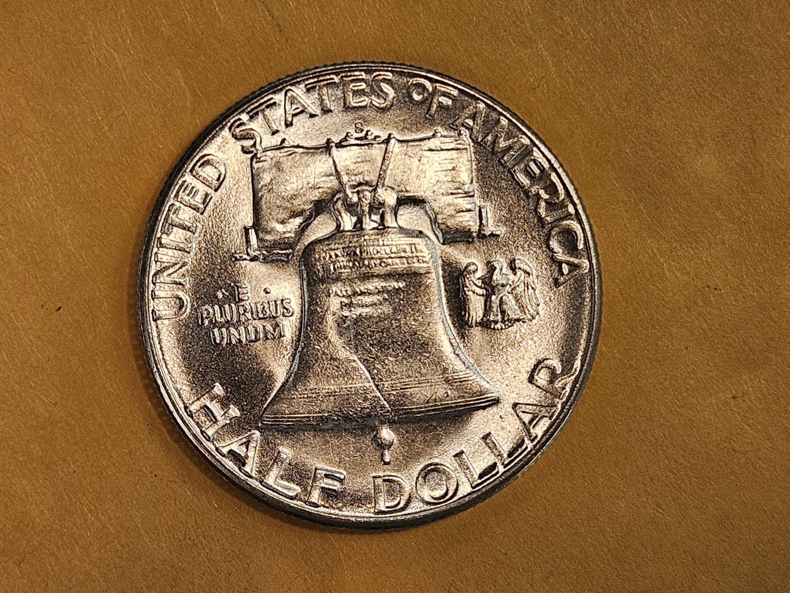 GEM Brilliant Uncirculated 1954-S Franklin Half Dollar - 5