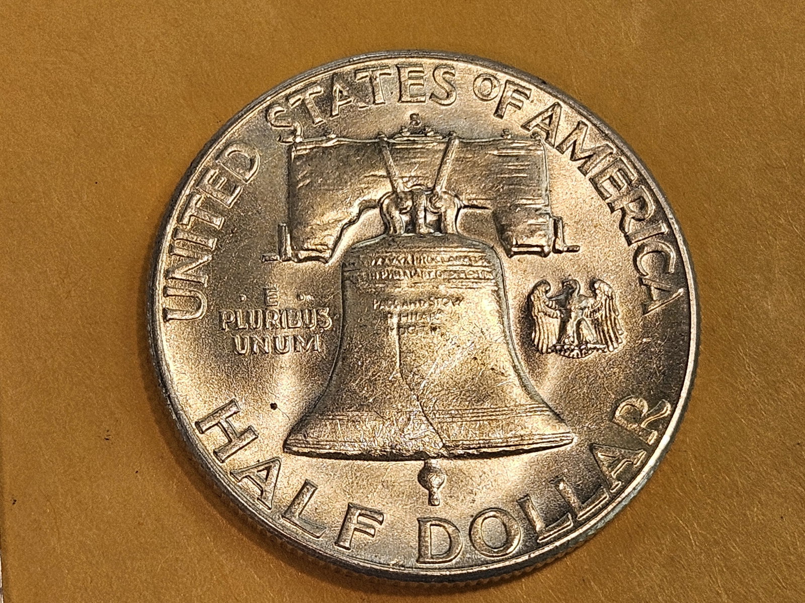 Very Choice Brilliant Uncirculated 1951-S Franklin Half Dollar - 4