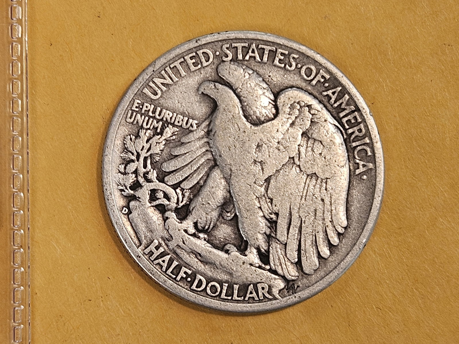 KEY DATE 1938-D Walking Liberty Half Dollar - 3