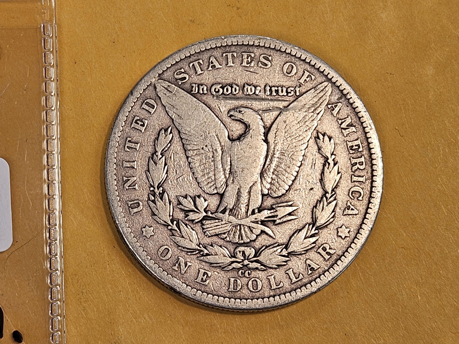** KEY DATE ** 1890-CC Morgan Dollar in Fine - details - 3
