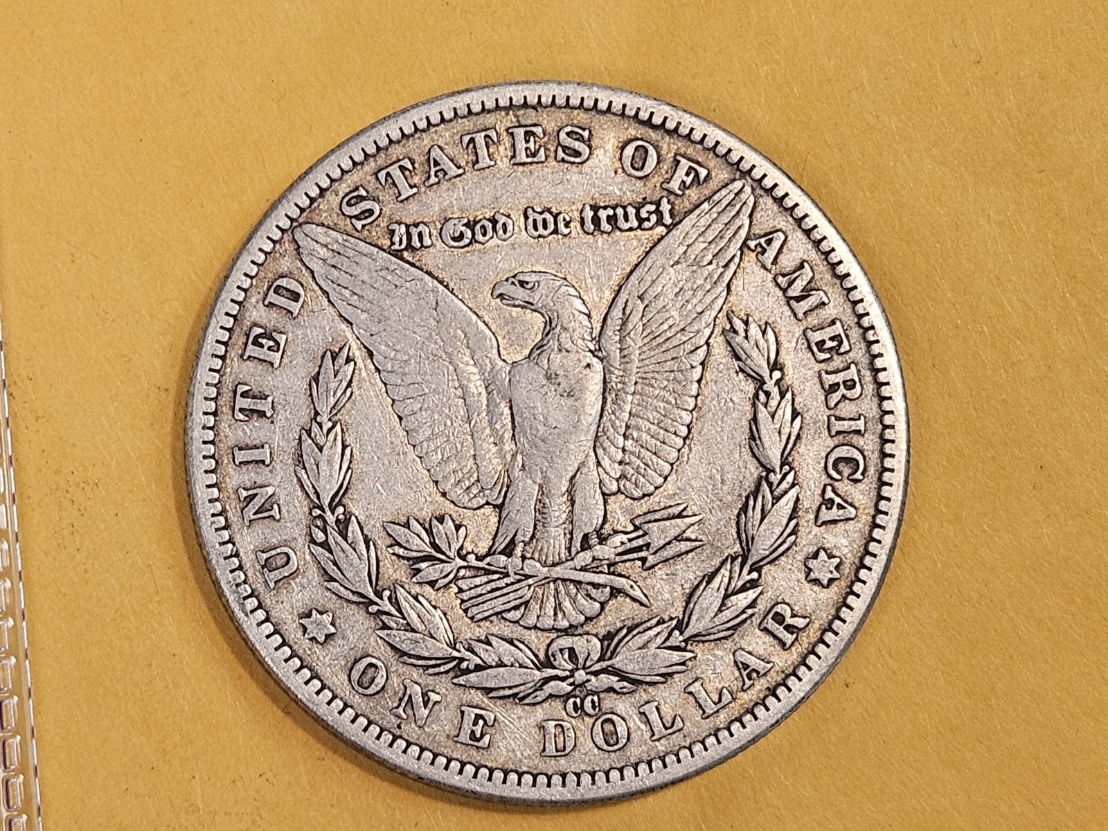 ** KEY DATE ** 1891-CC Morgan Dollar in Very Fine - 3