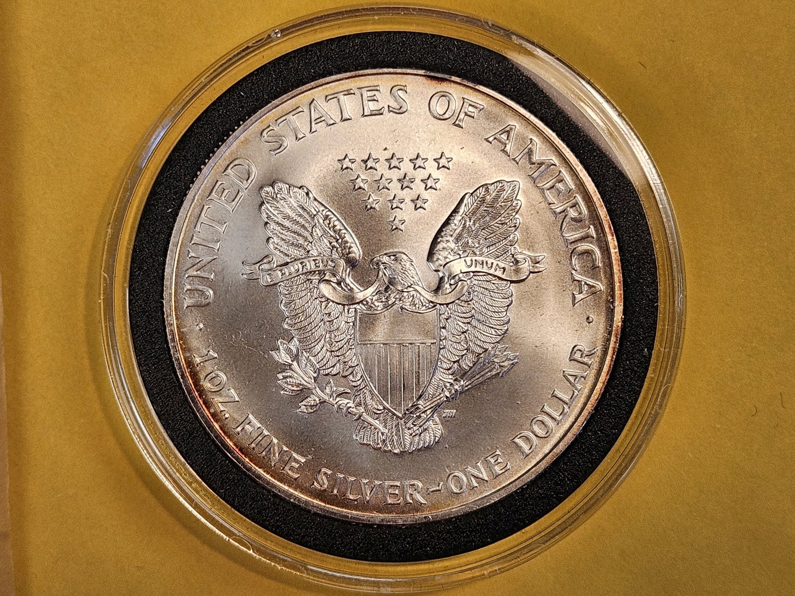 GEM Brilliant Uncirculated 2002 American Silver Eagle - 3