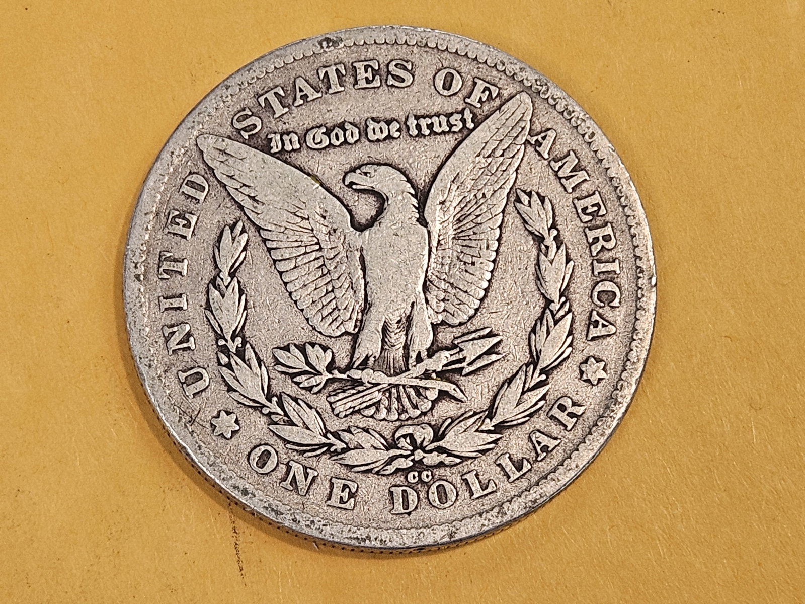 ** KEY DATE ** 1878-CC Morgan Dollar in Very Fine - details - 3