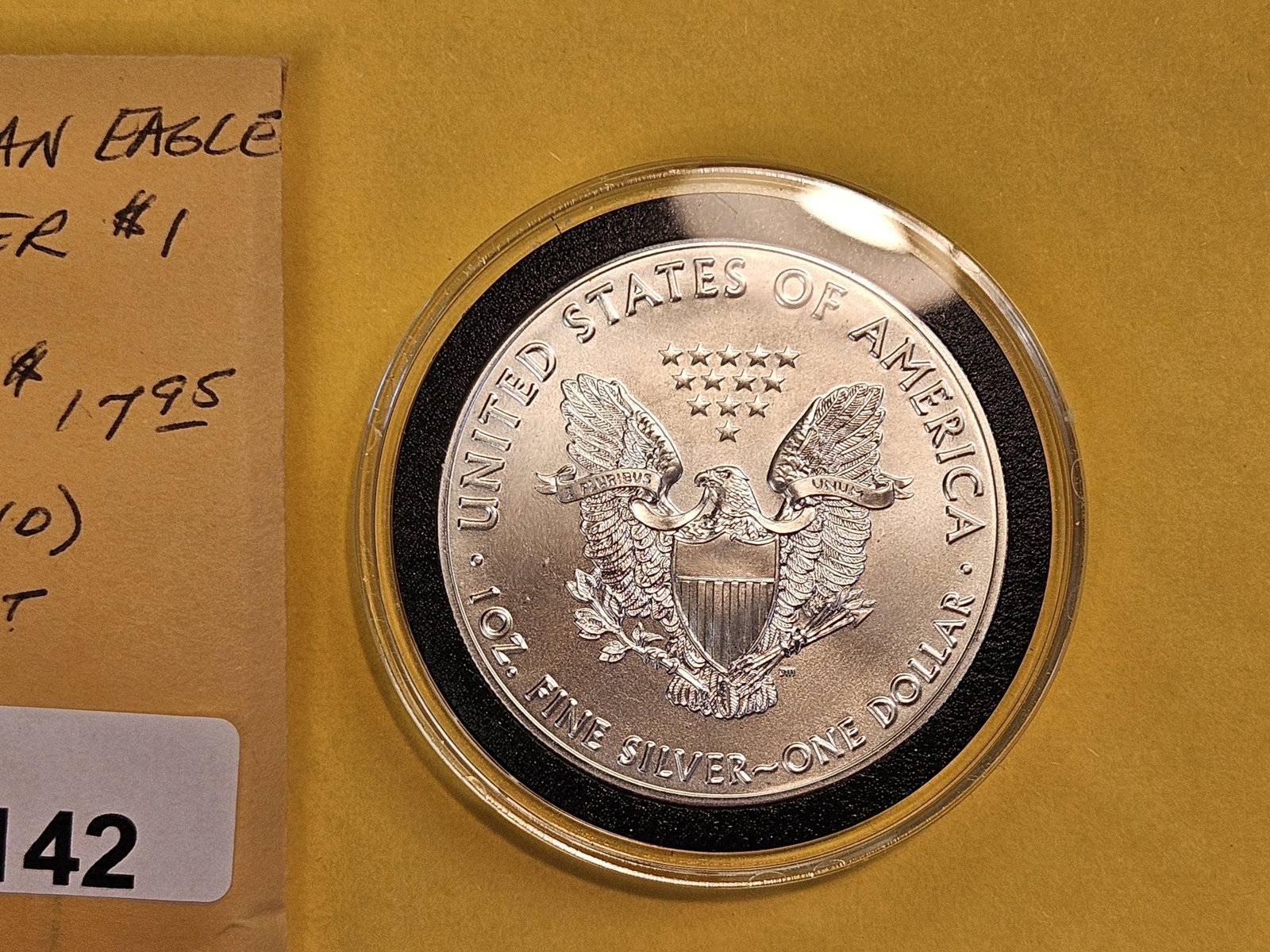 GEM Brilliant Uncirculated 2016 American Silver Eagle - 3