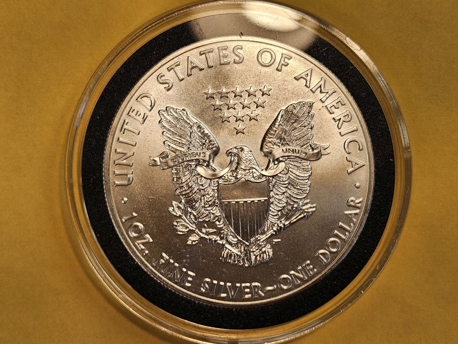 GEM Brilliant Uncirculated 2015 American Silver Eagle - 3