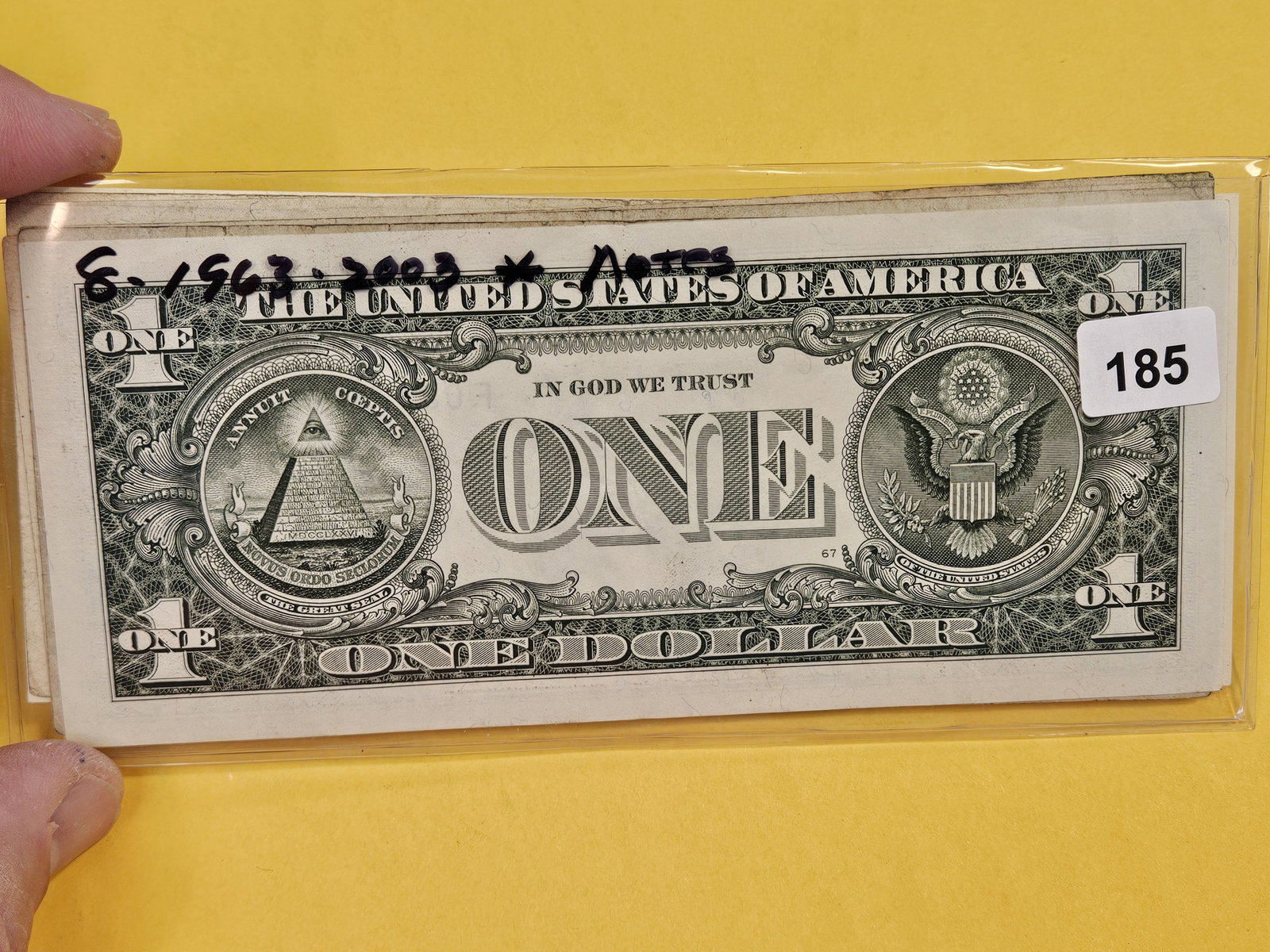 Eight mixed One Dollar FRN's - 2