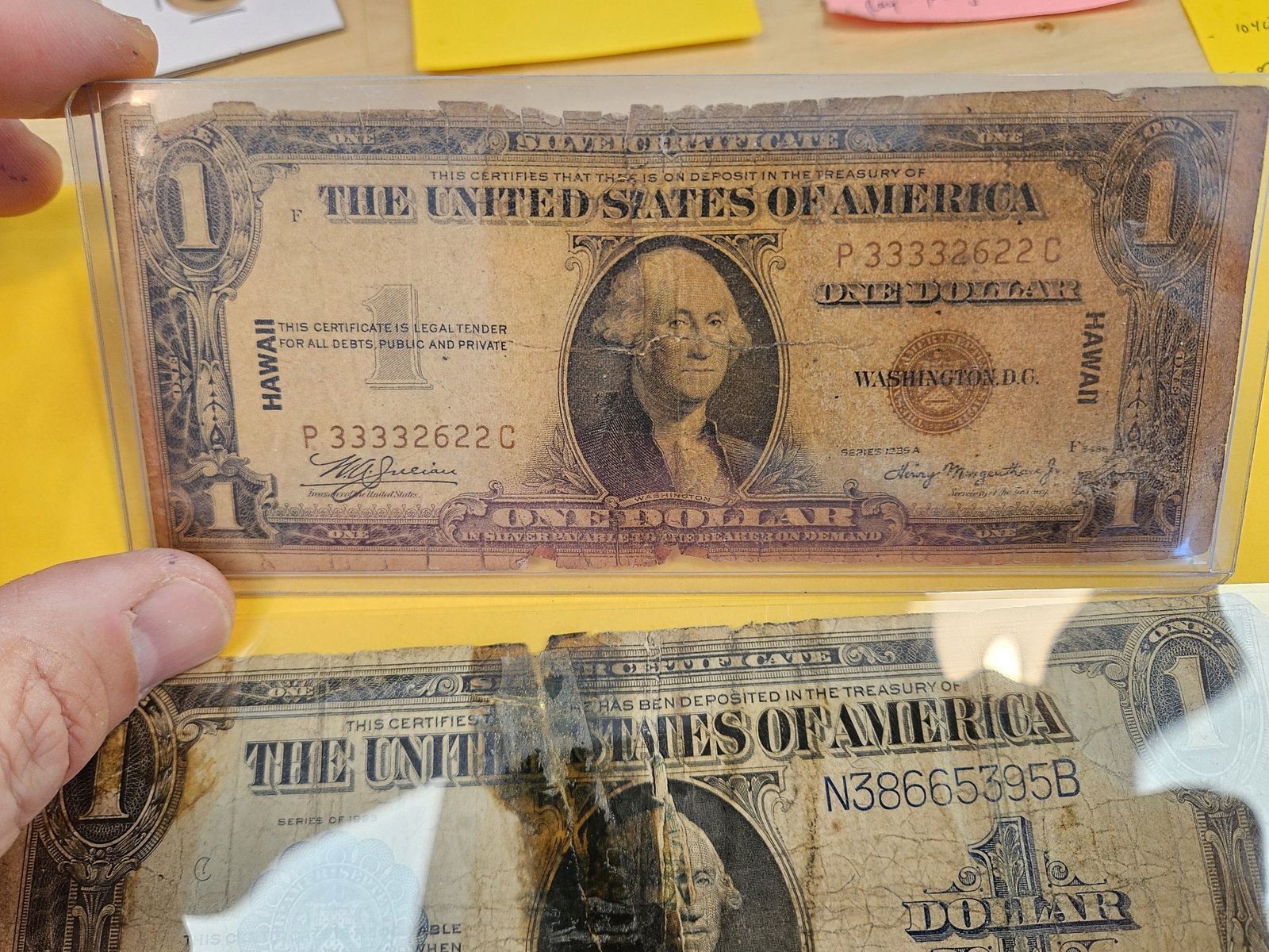 Four Better type Silver Certificates - 2