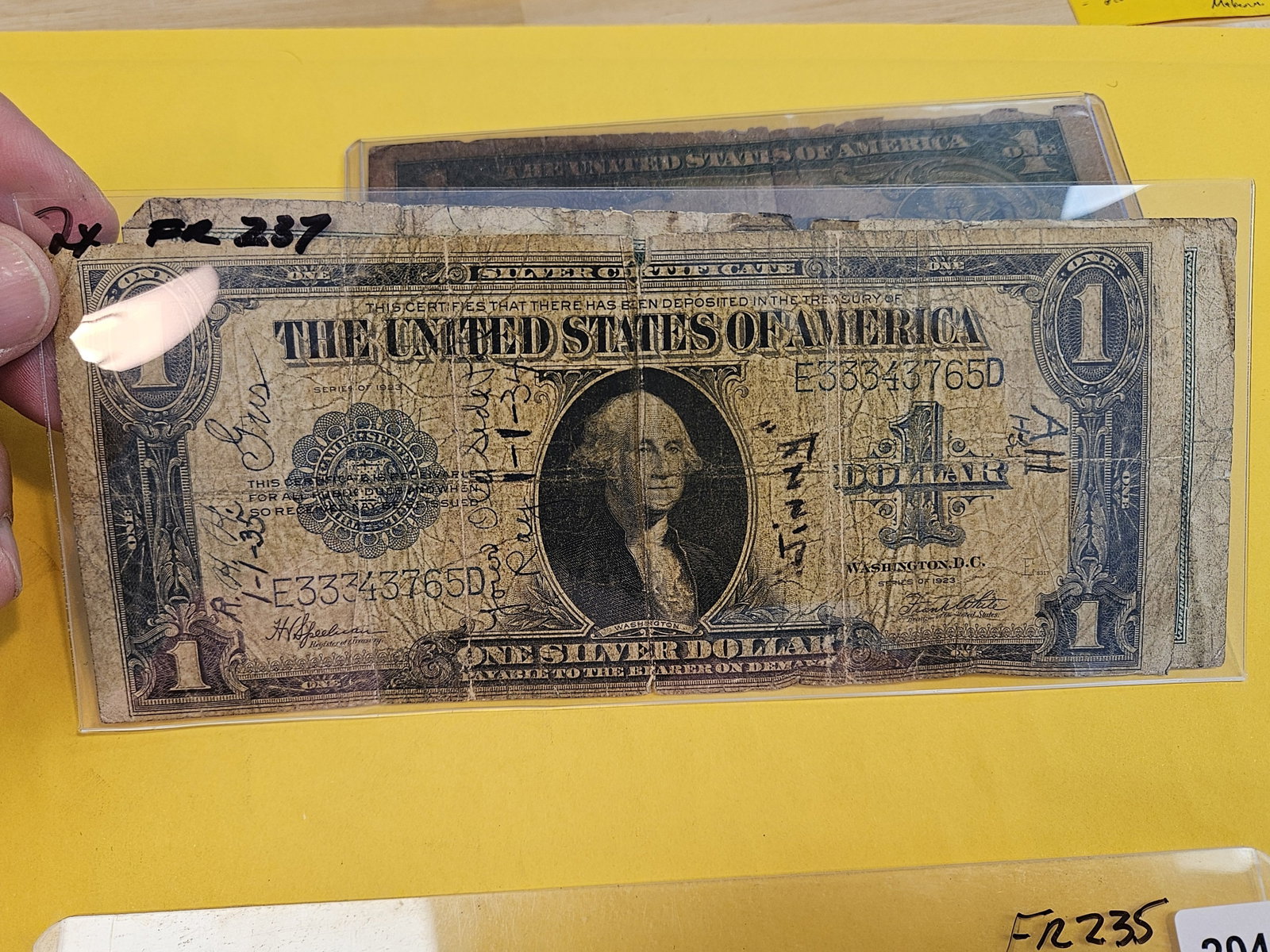 Four Better type Silver Certificates - 5
