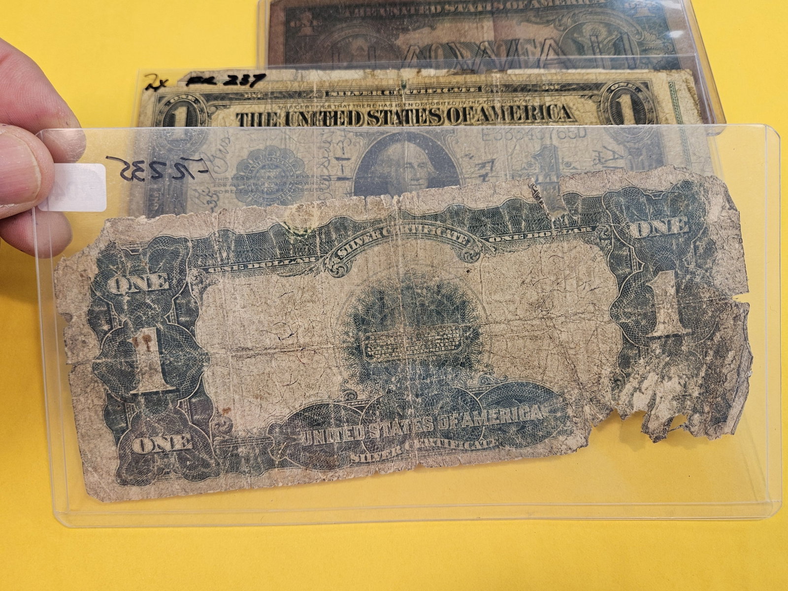 Four Better type Silver Certificates - 7