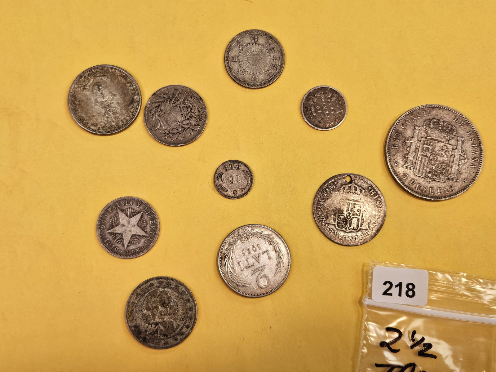 Lil bag of Silver World coins - 3